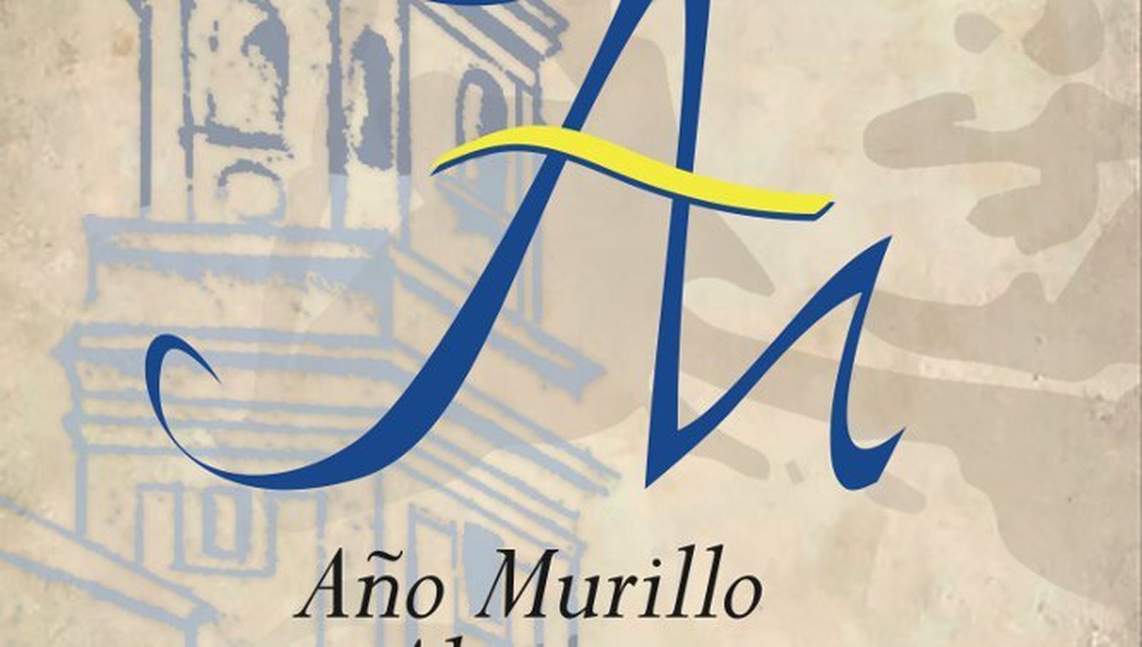 Logo y cartel elaborados para el Año Murillo en Algeciras.