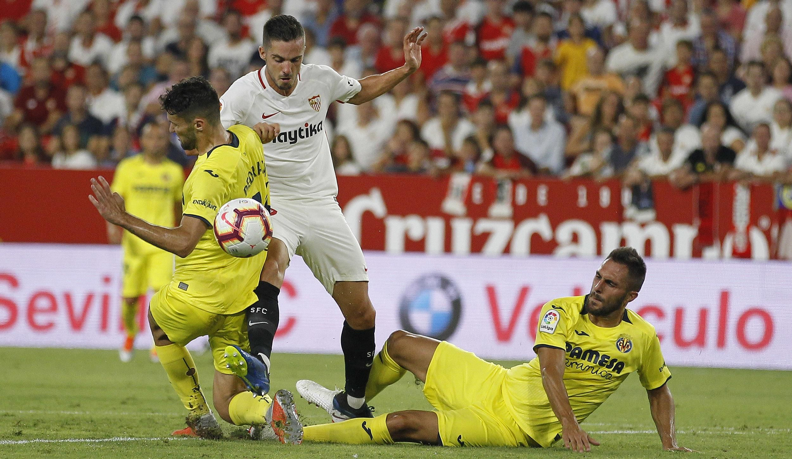 Las imágenes del Sevilla-Villarreal