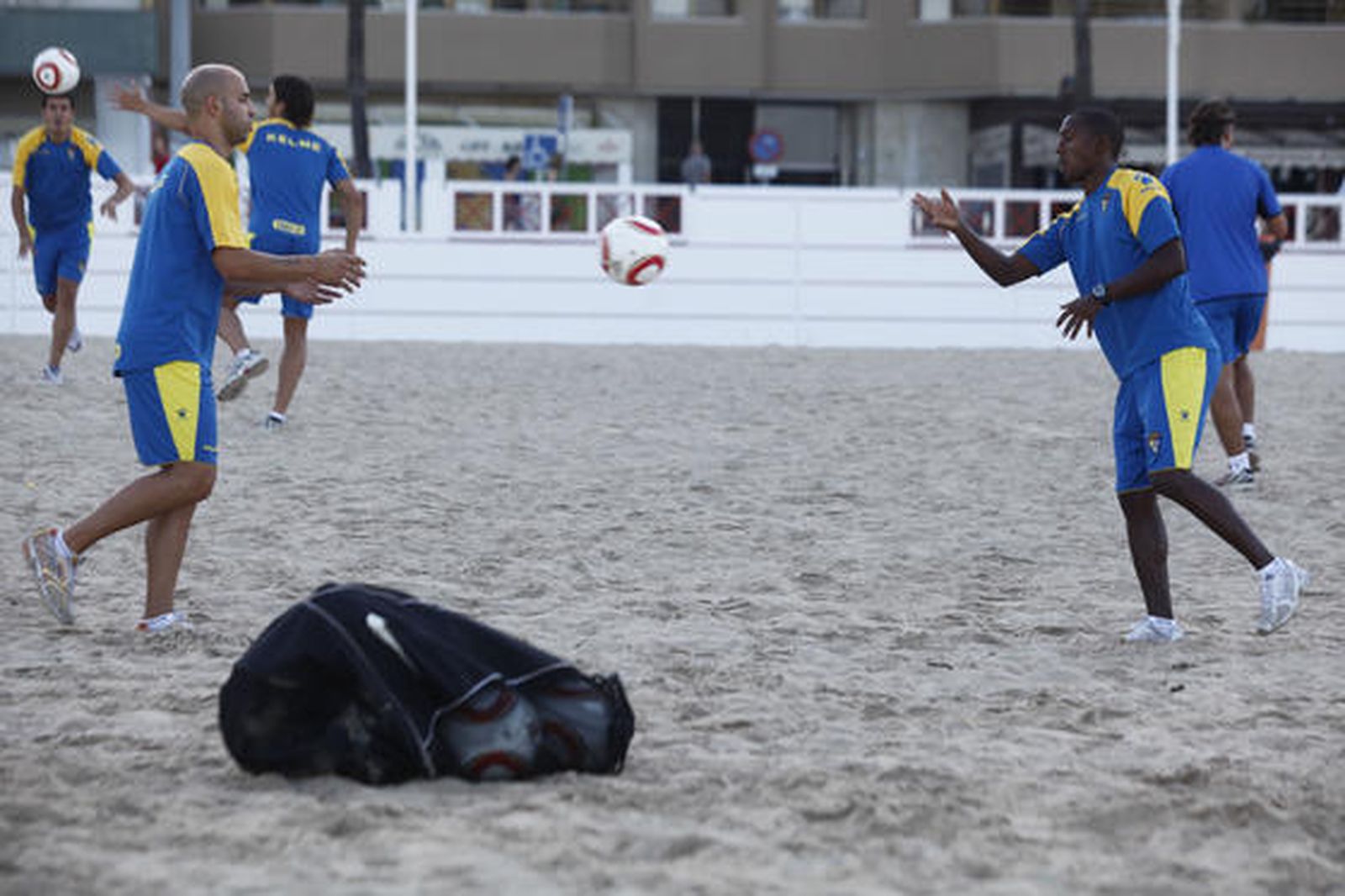 Un momento del entrenamiento

Foto: Jesus Marin