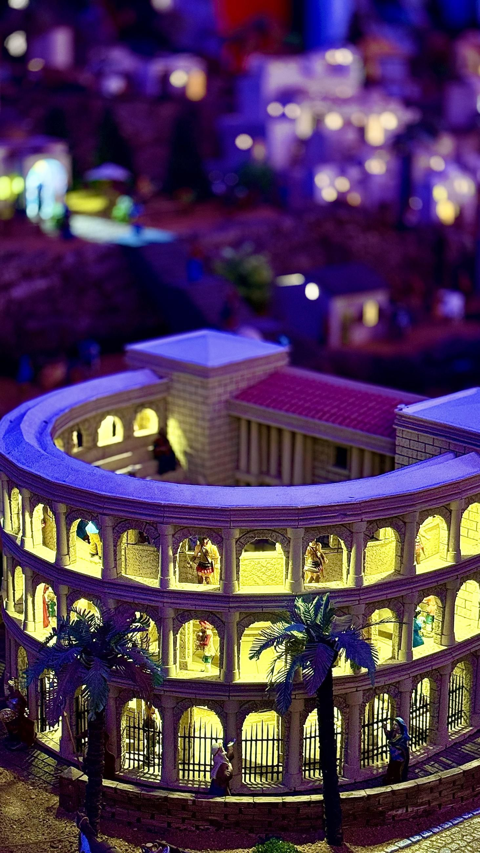 Imágenes del Belén de Vila Real de Santo António