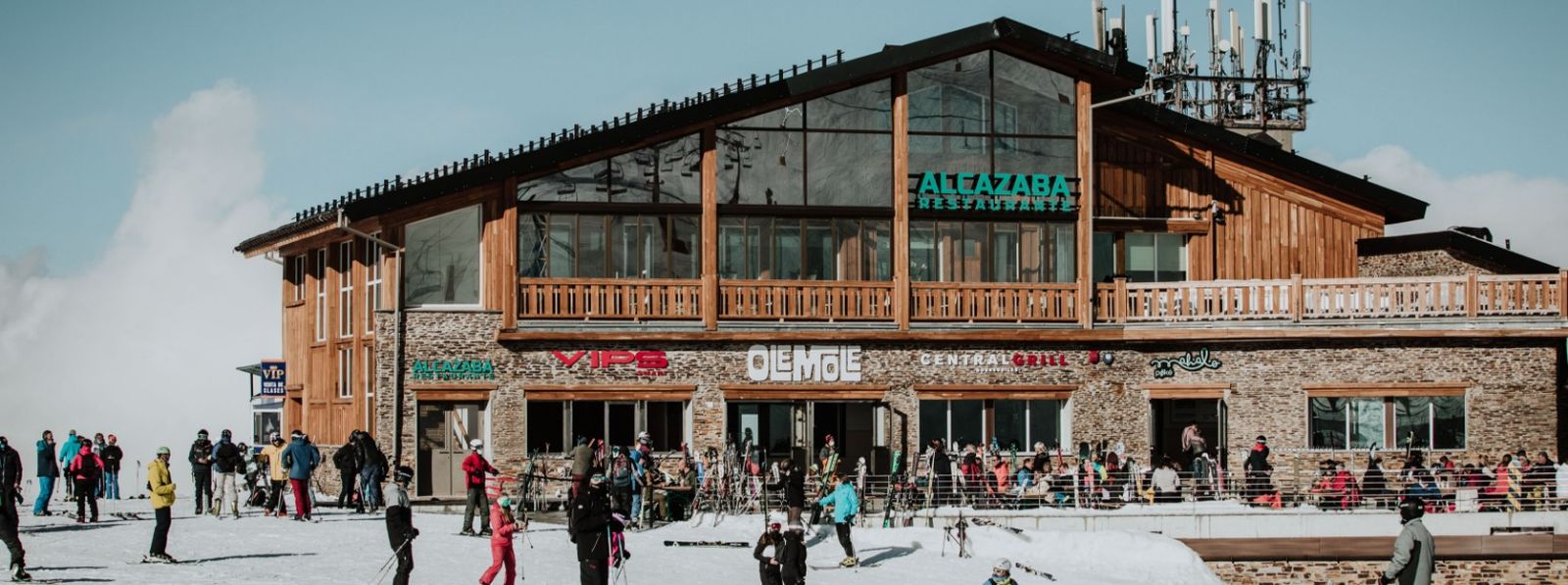 Edificio Borreguiles de Sierra Nevada.
