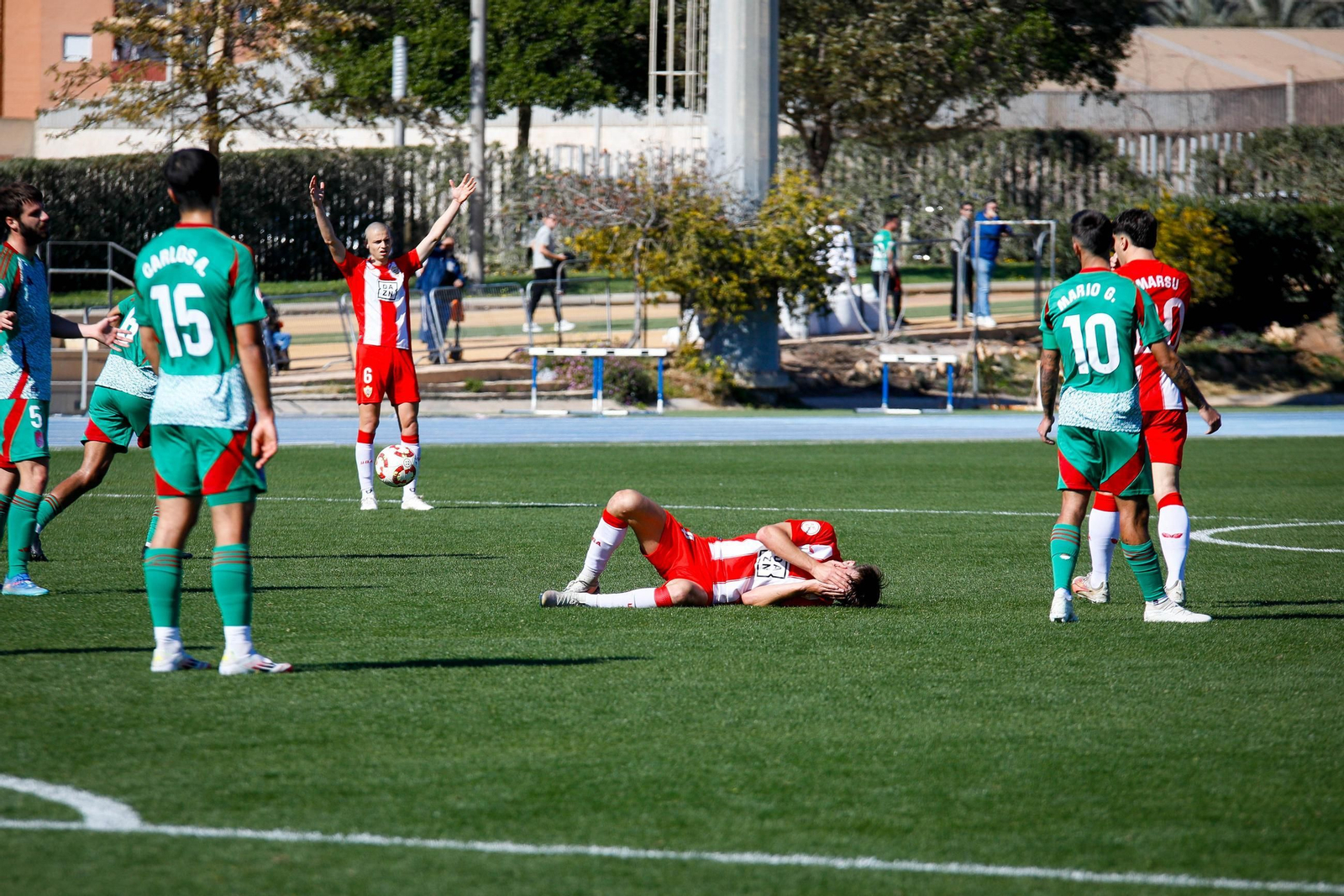 Las imágenes de Segunda RFEF entre Almeria B y recreativo de Granada