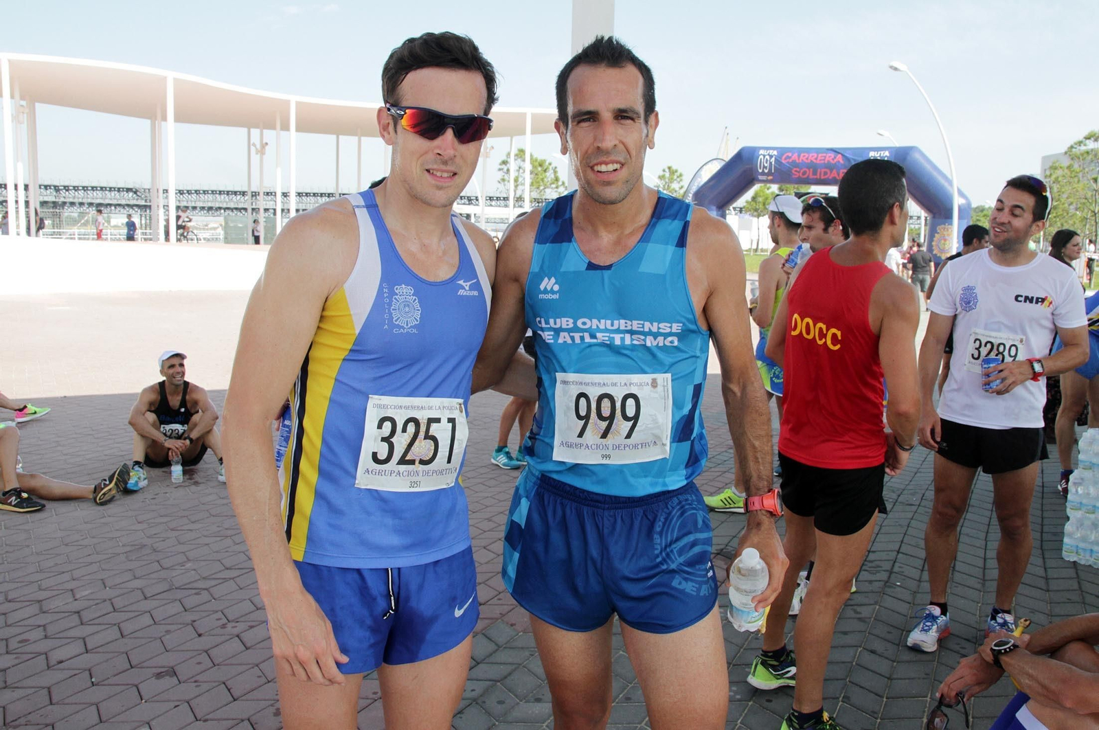 Imágenes de la Carrera Solidaria Ruta 091 organizada por la Policía Nacional