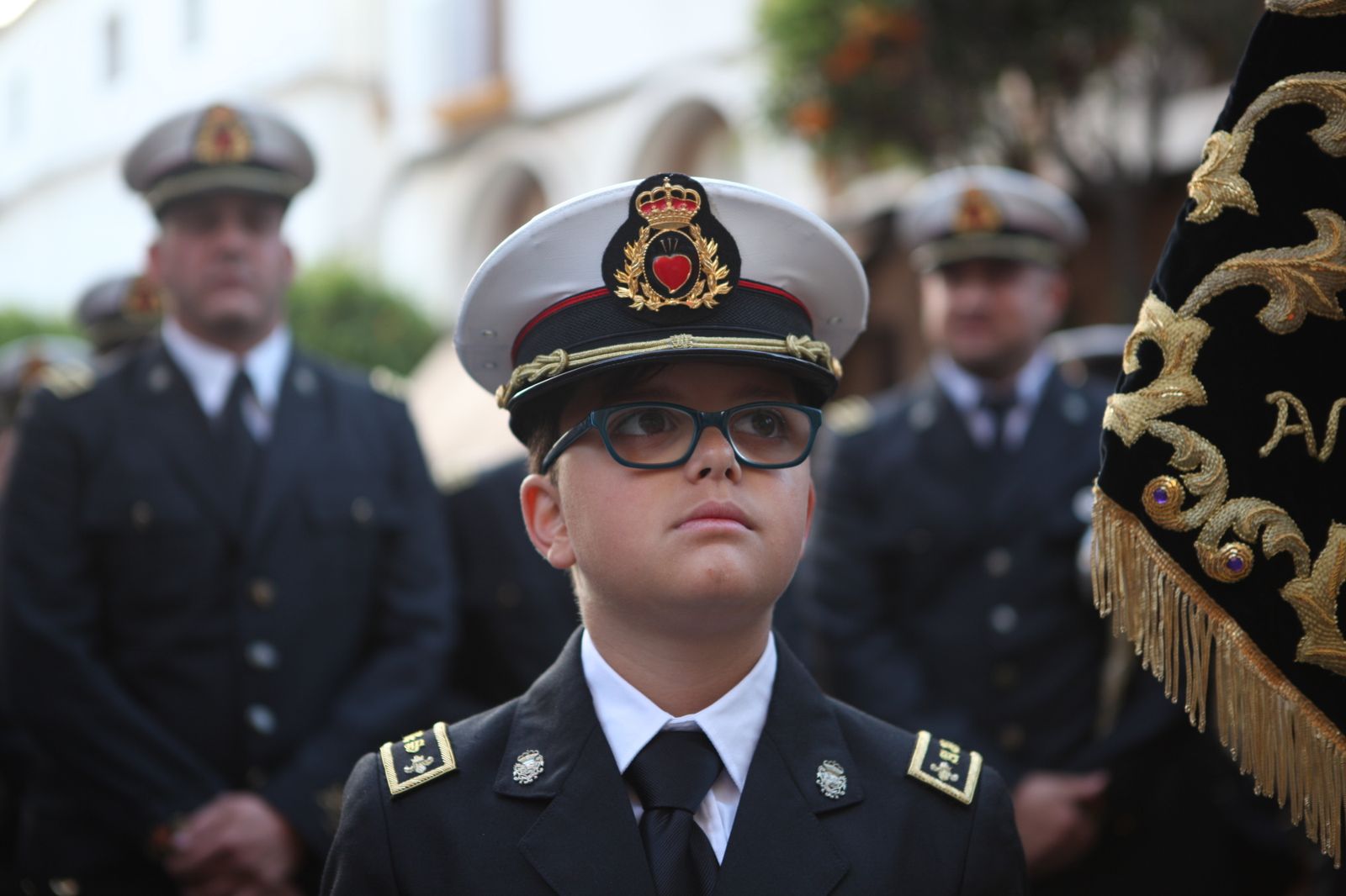 Imágenes del Lunes Santo en la comarca