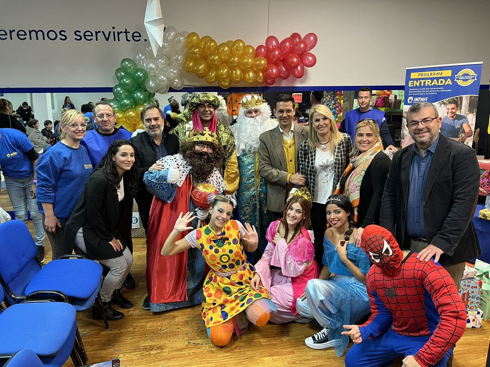 Imagen de la gran fiesta celebrada en Inpavi este pasado miércoles