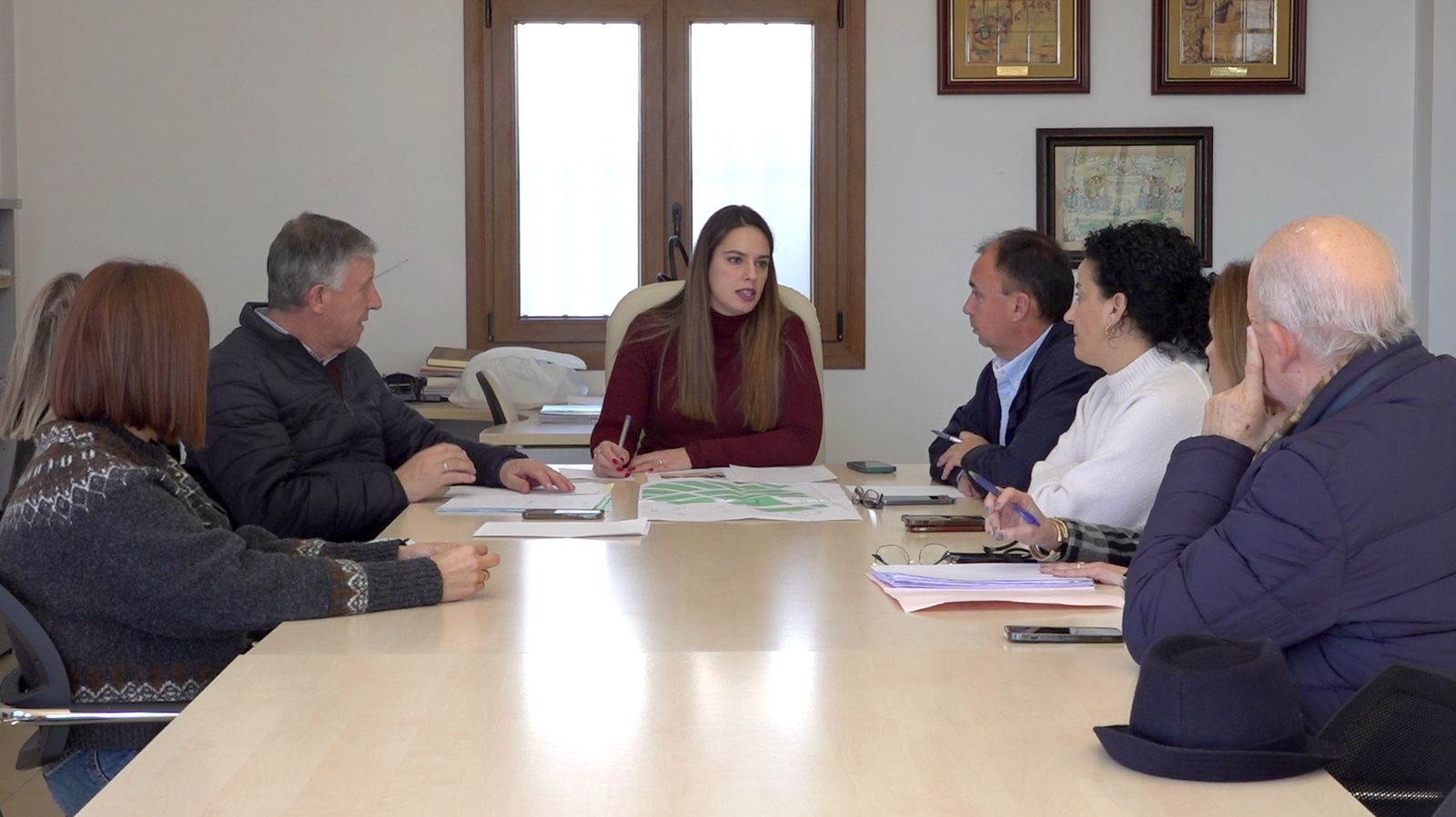 Reunión del Ayuntamiendo de Palos de la Frontera.
