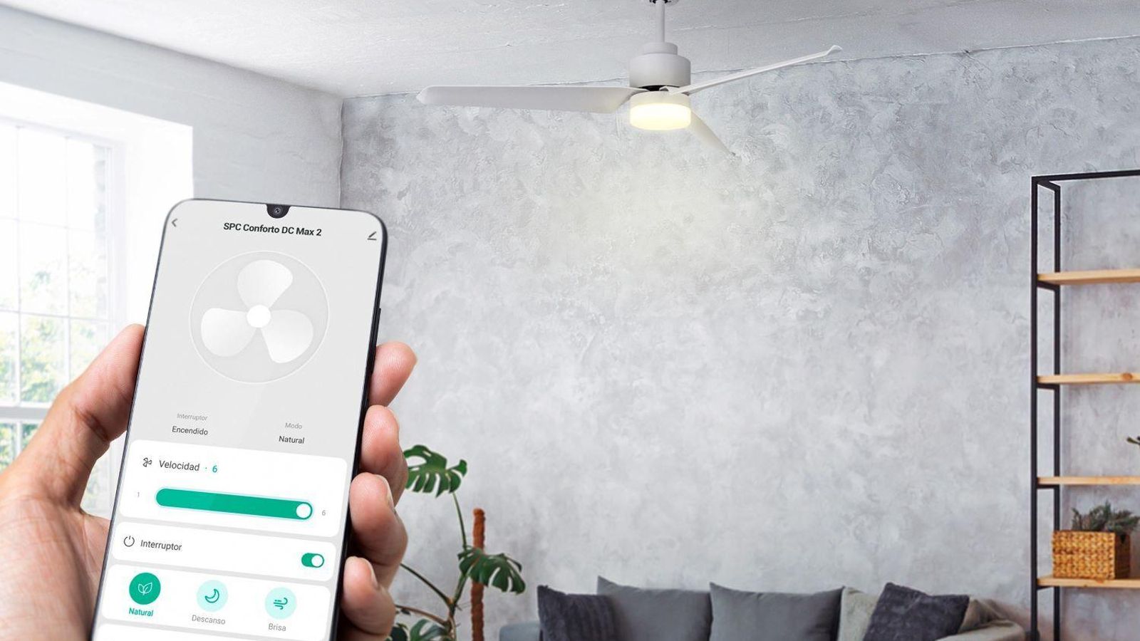 Ventilador SPC Conforto DC Max 2