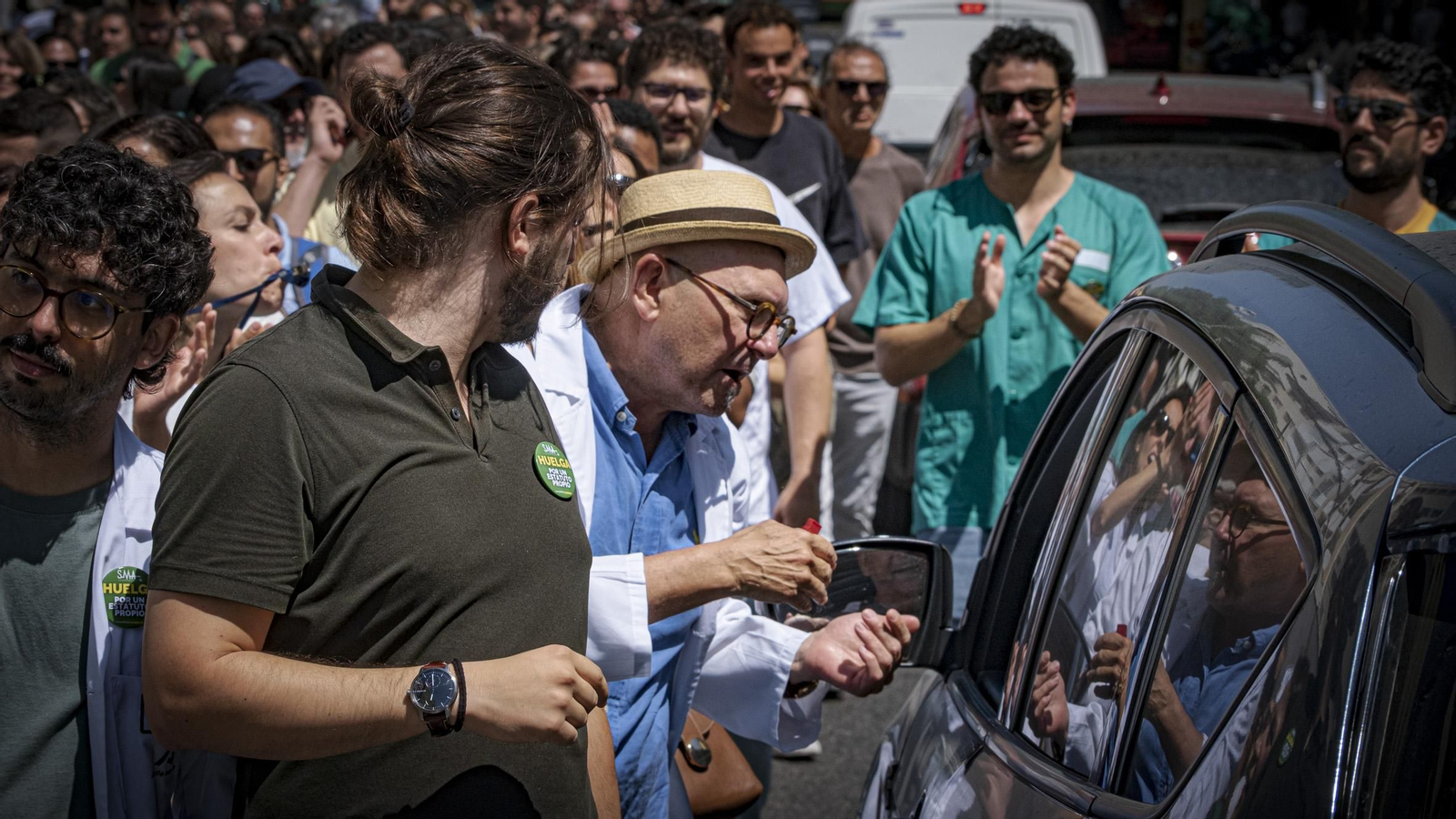 Las imágenes de la jornada de huelga de médicos en Cádiz