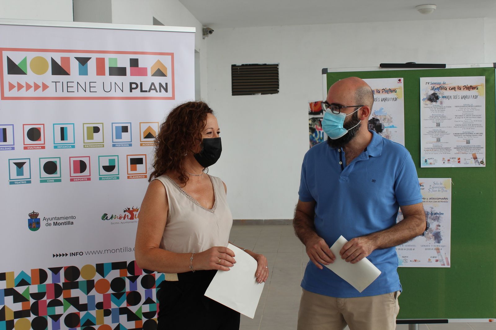 Presentación del IV Premio Nacional de Pintura Rápida de Montilla.