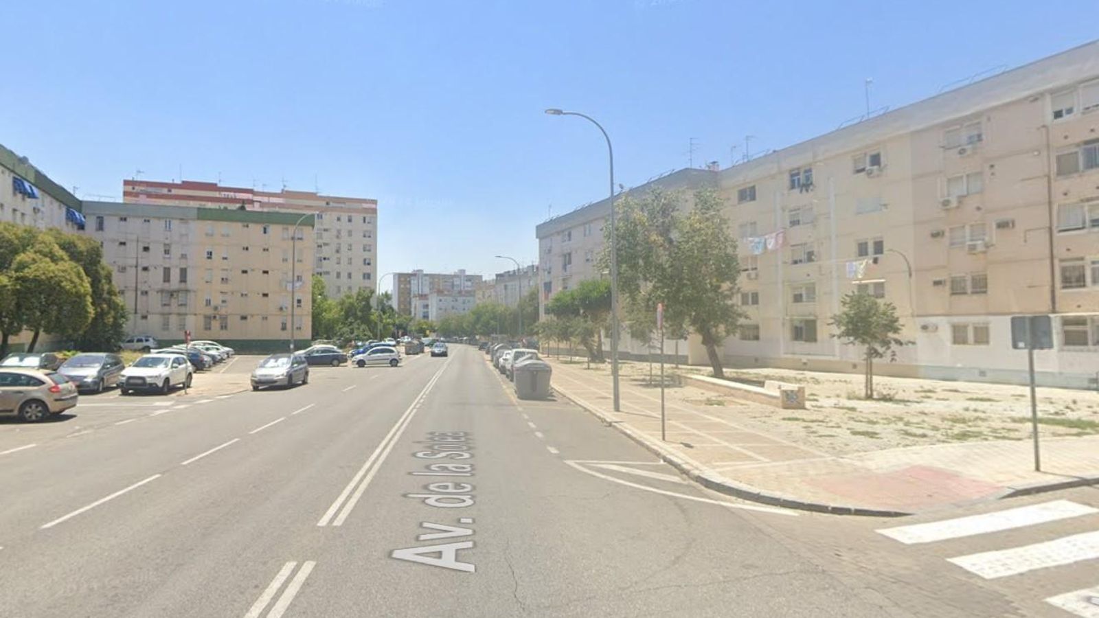 La avenida de la Soleá, paralela a Kansas City