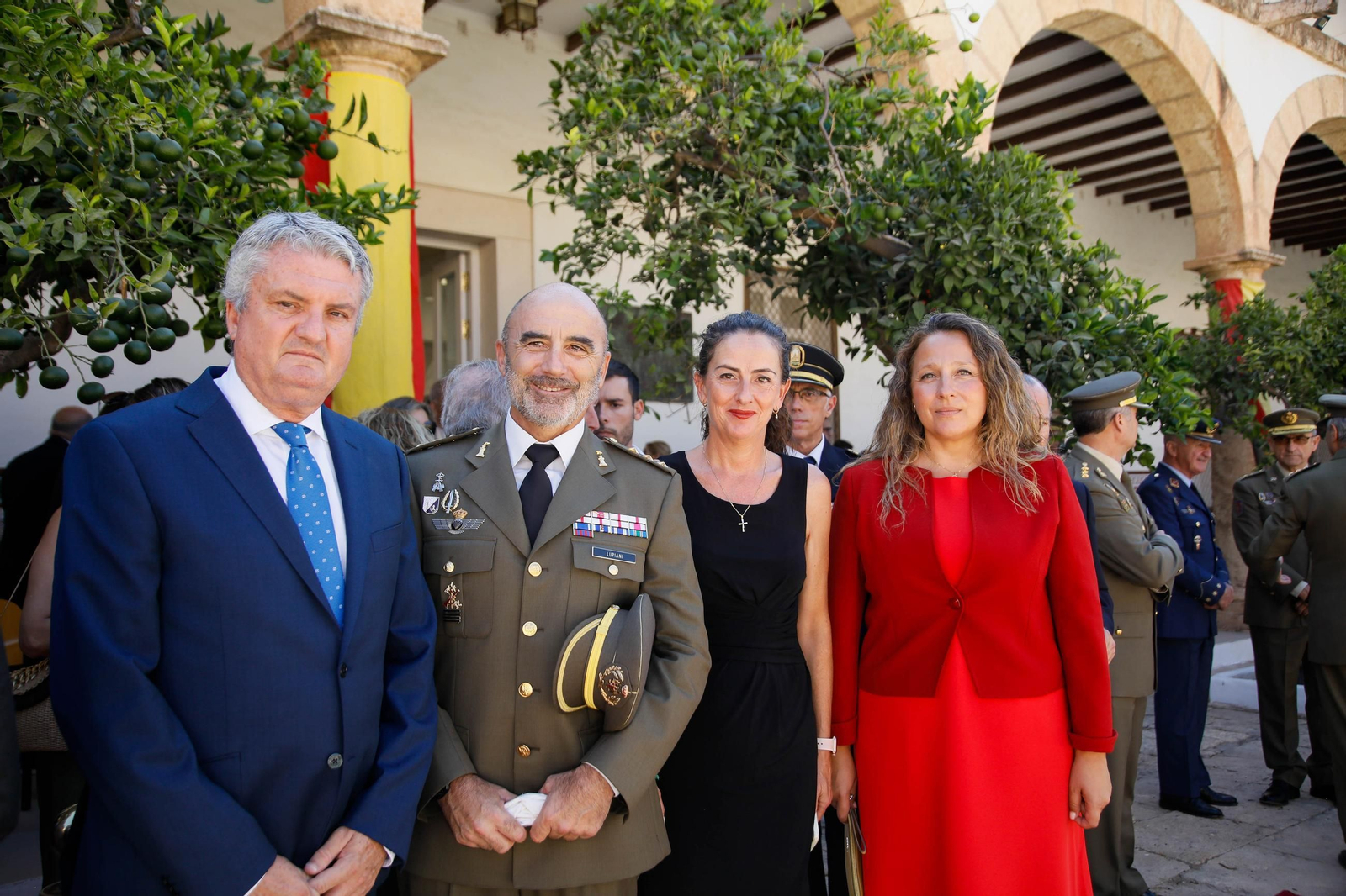 Toma de posesión del coronel José Manuel Lupiani Castellanos, en imágenes