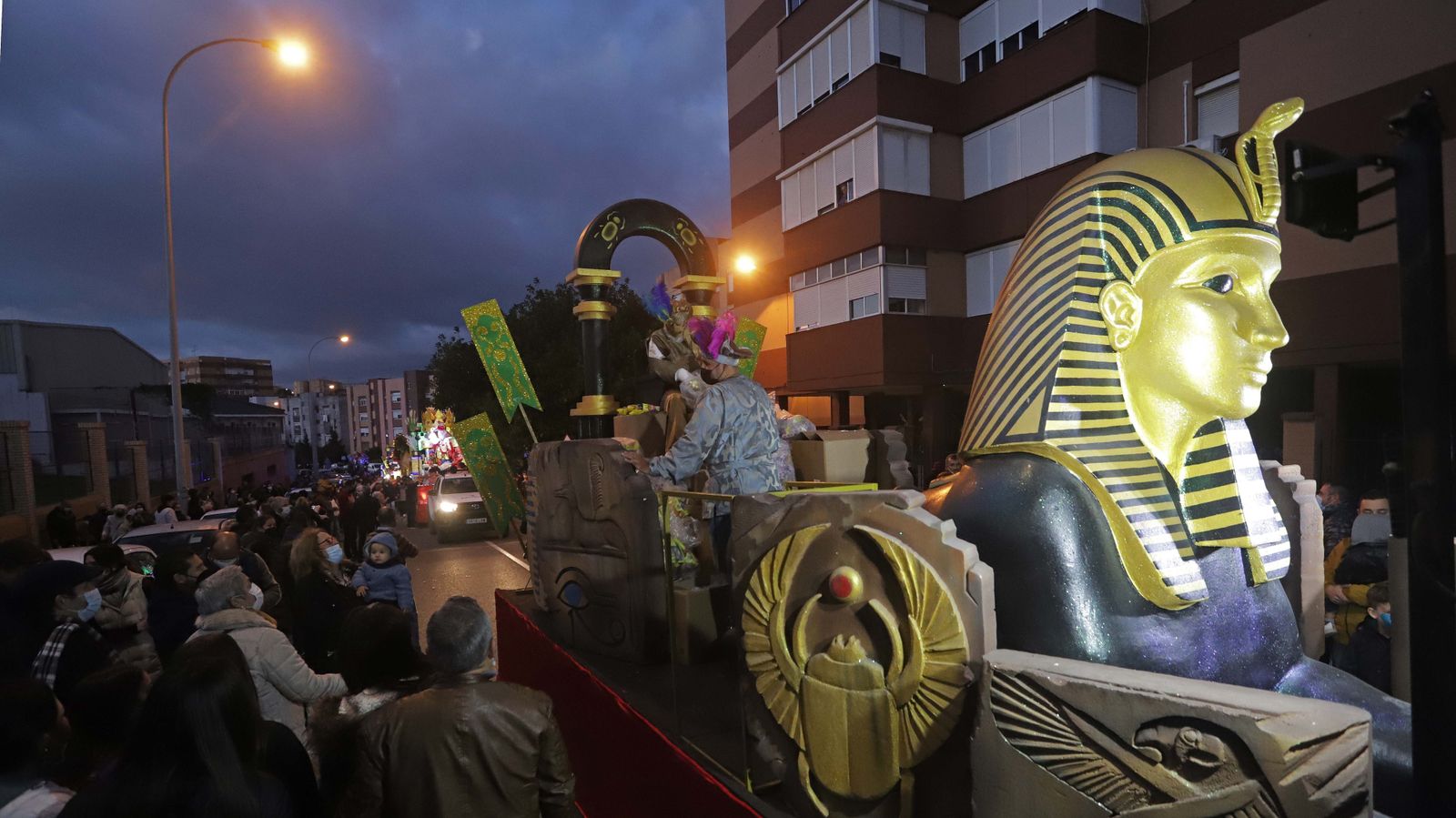 Fotos de la cabalgata de los Reyes Magos en Algeciras