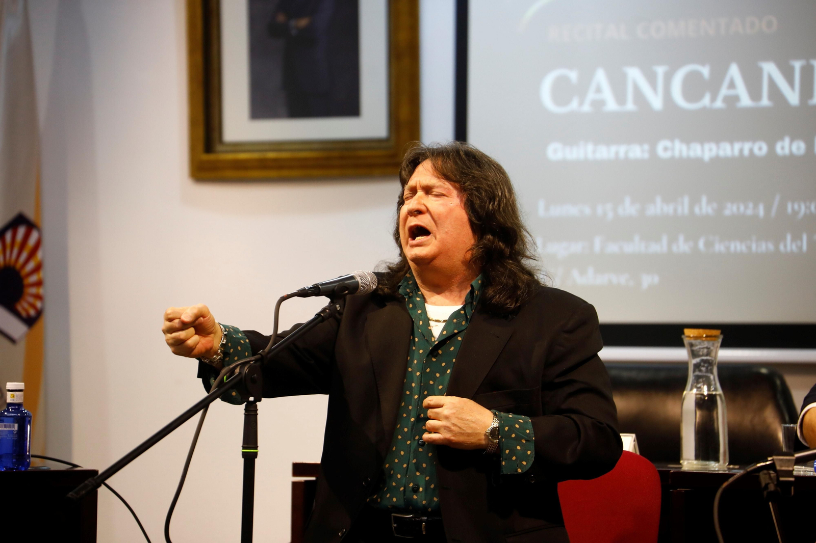 Cancanilla y Chaparro de Málaga protagonizan el acto de clausura de la Cátedra de Flamencología