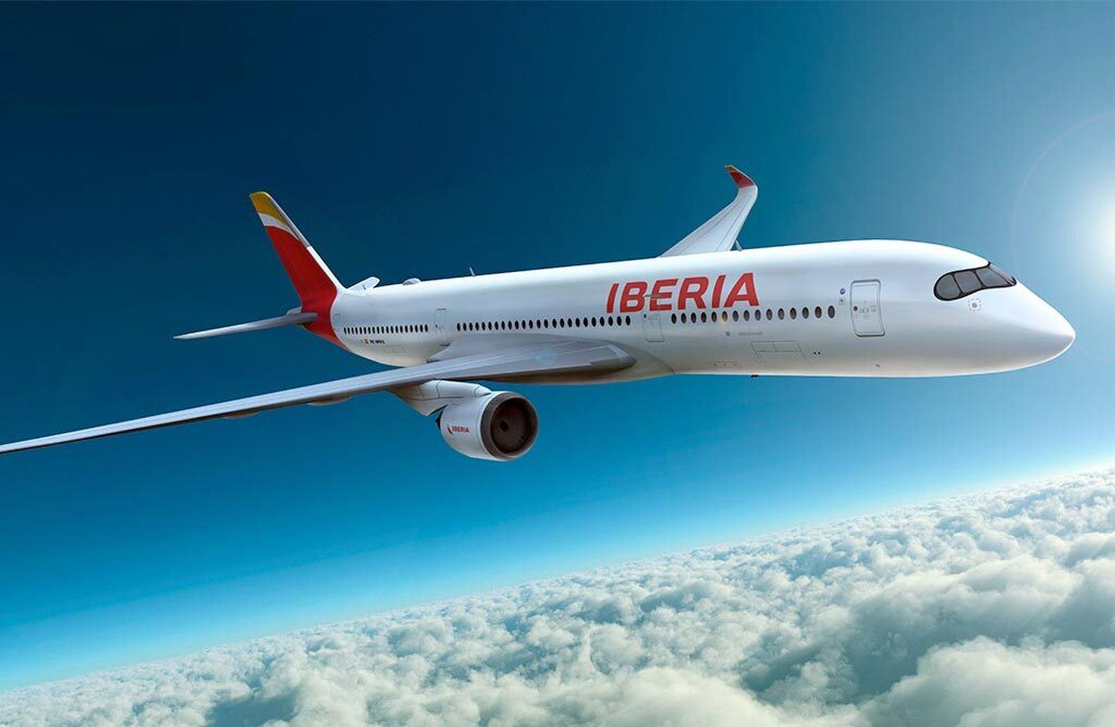 Un avión de Iberia