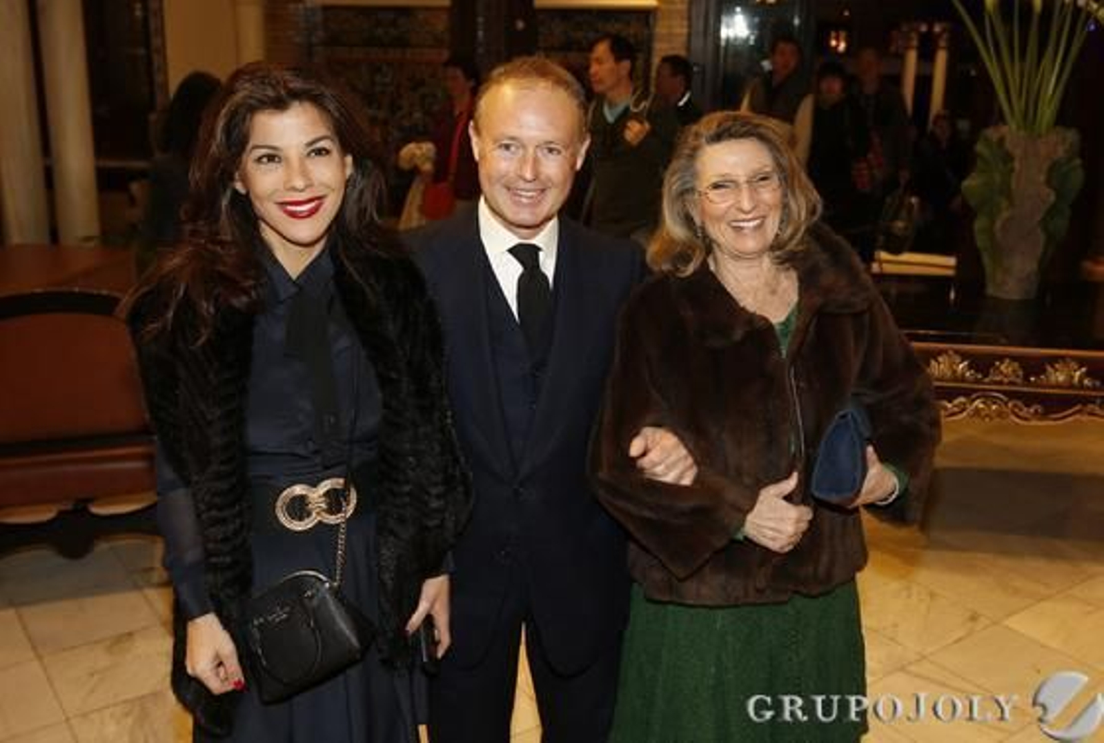 Mar Díaz Gamero, José Luis Vázquez Silva y Cristina Heeren.
