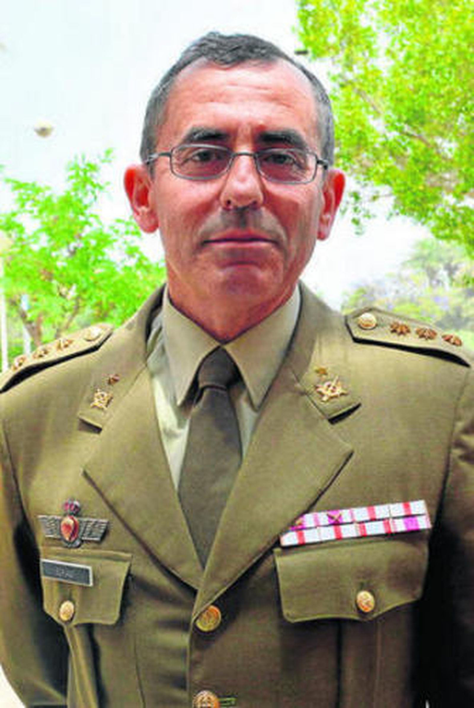 Coronel Javier Soriano Trujillo, subdelegado de Defensa en Almería.