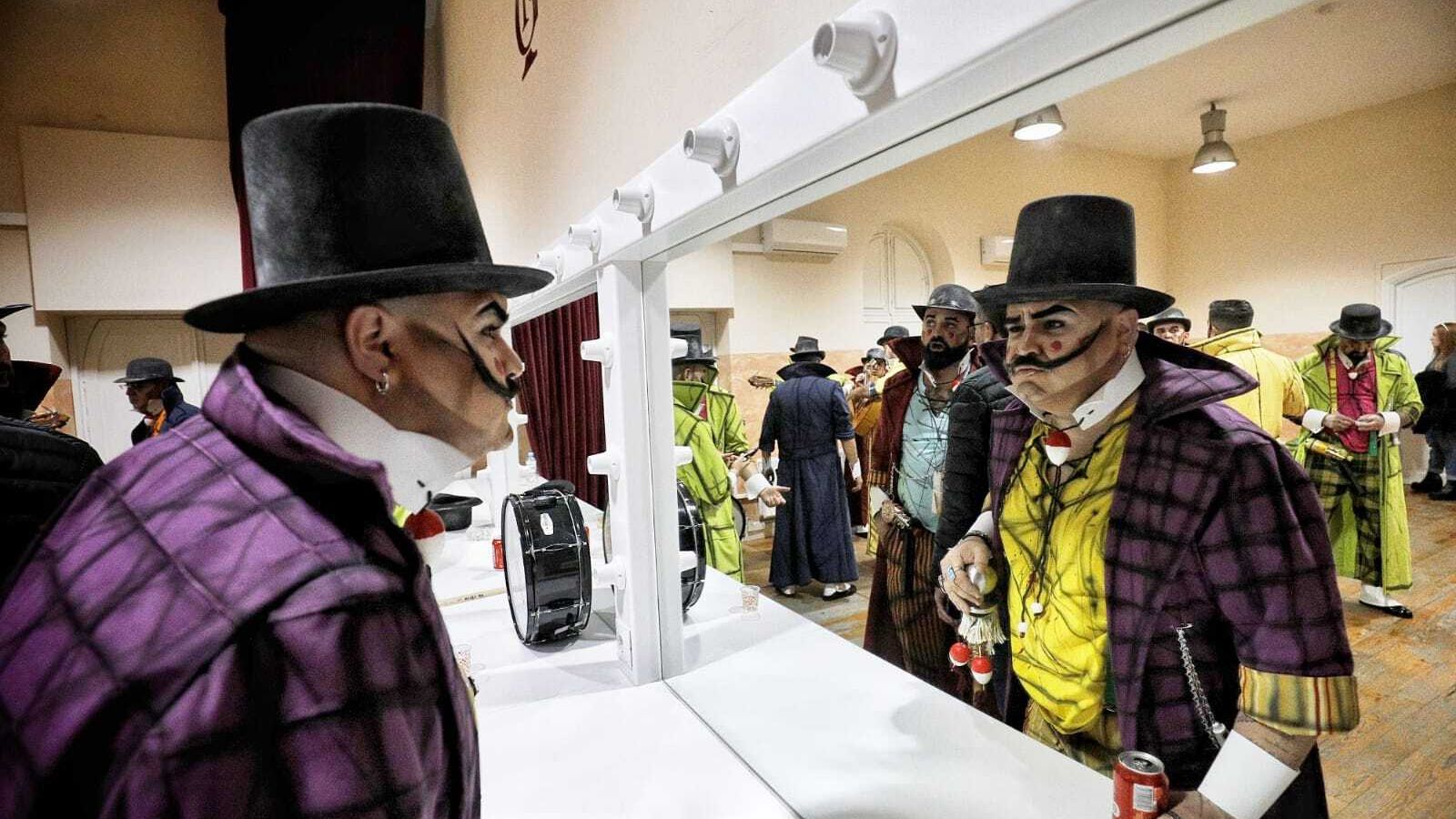 Manolín Santander, un viñano en camerinos.