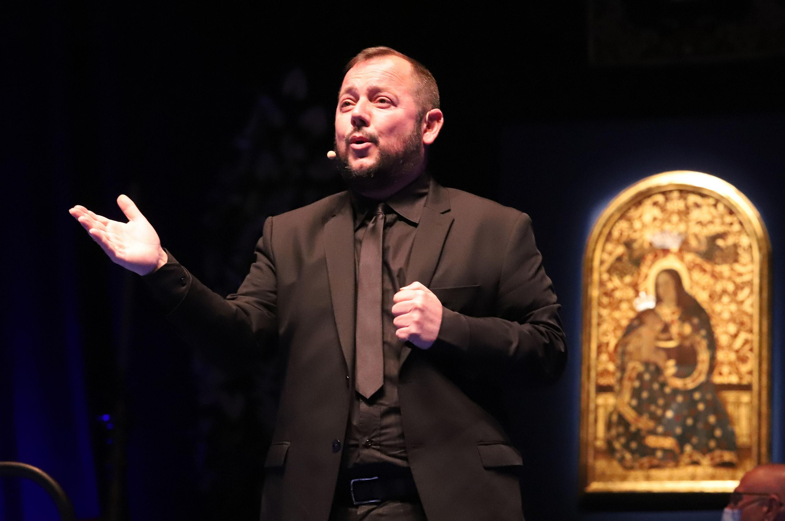 Imágenes del Pregón de la Semana Santa de Huelva 2021 de Eduardo Sugrañes