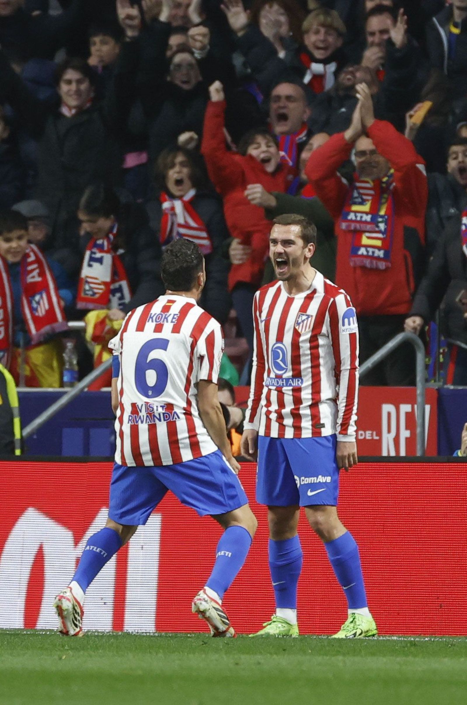 Las fotos del Atlético de Madrid-Barcelona