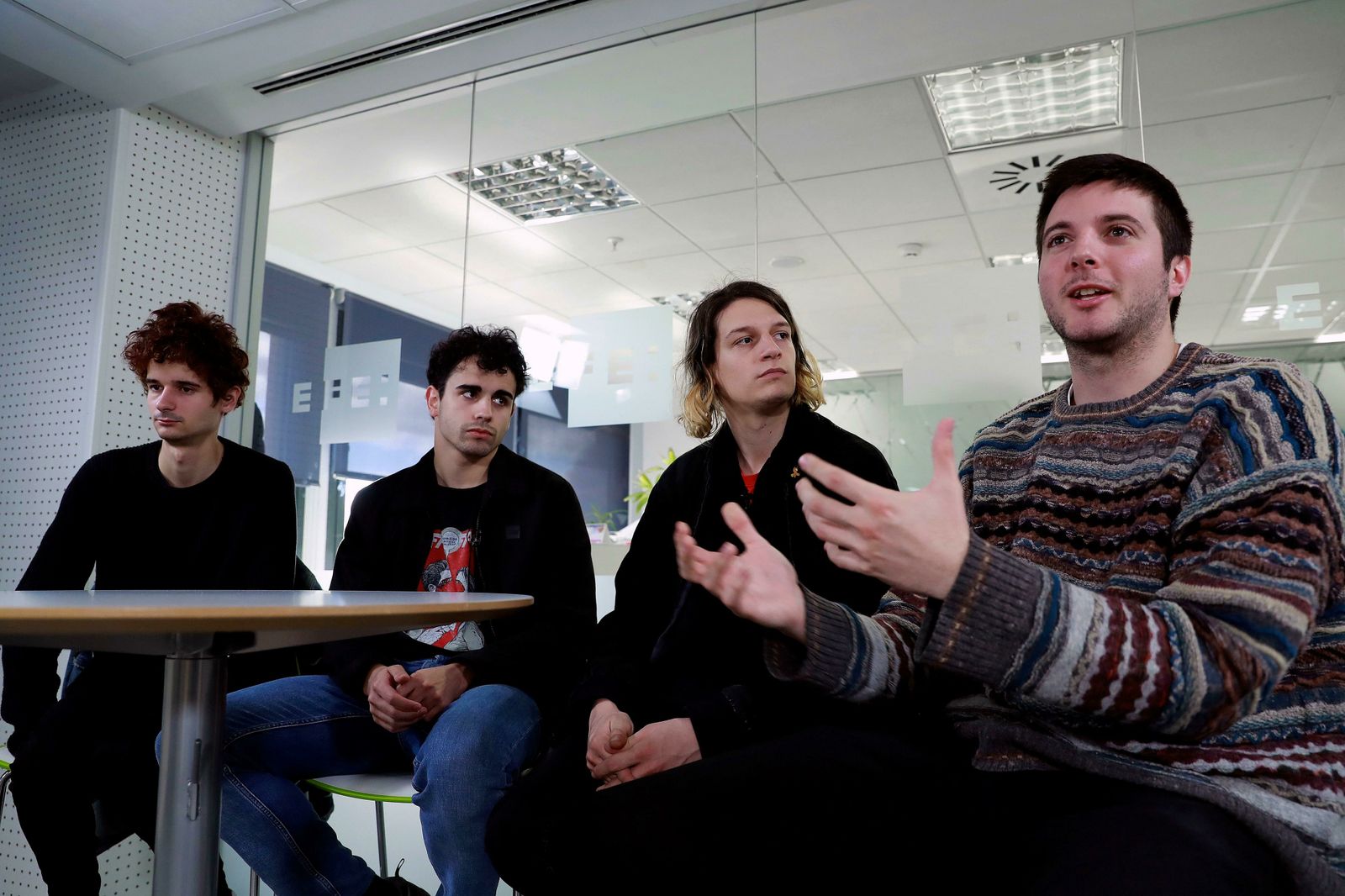 La banda Carolina Durante, durante una entrevista reciente.