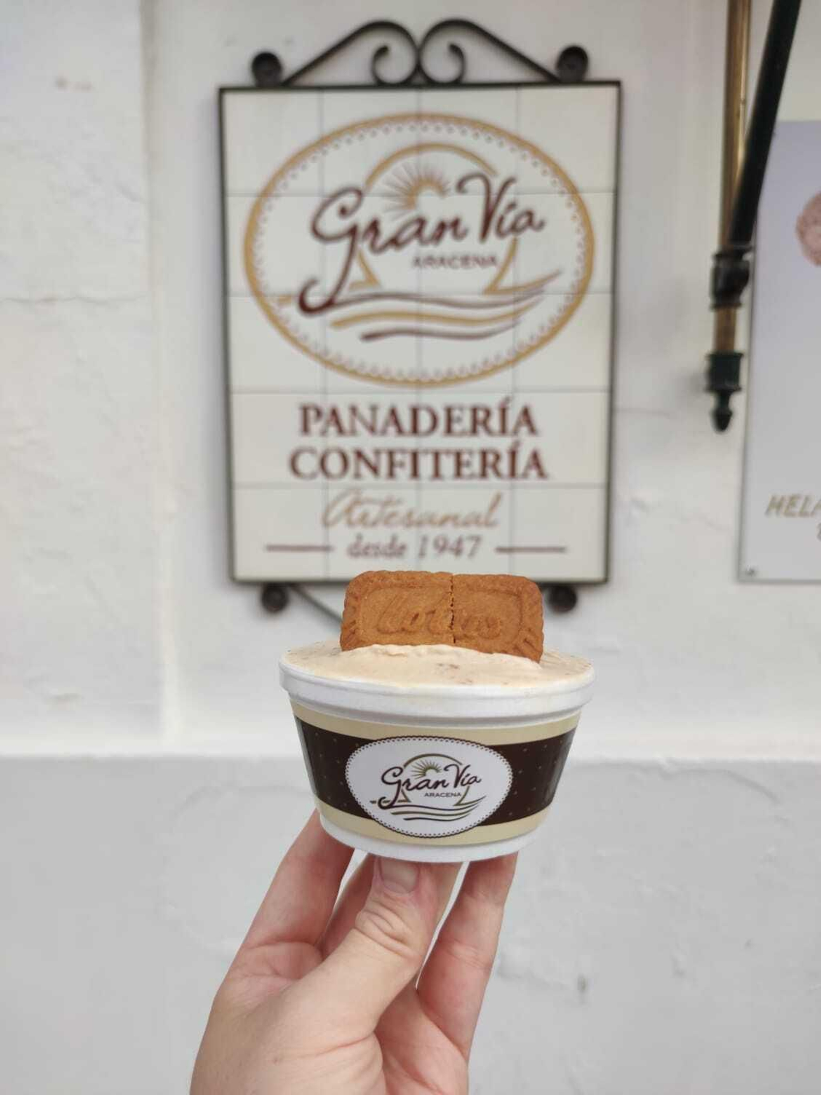 Helado de la Panadería-Confitería Gran Vía de Aracena Helado de la Panadería-Confitería Gran Vía de Aracena