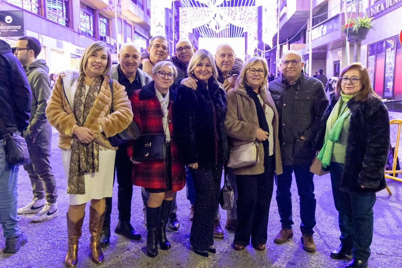 Iluminación navideña de la calle Bernabé Soriano