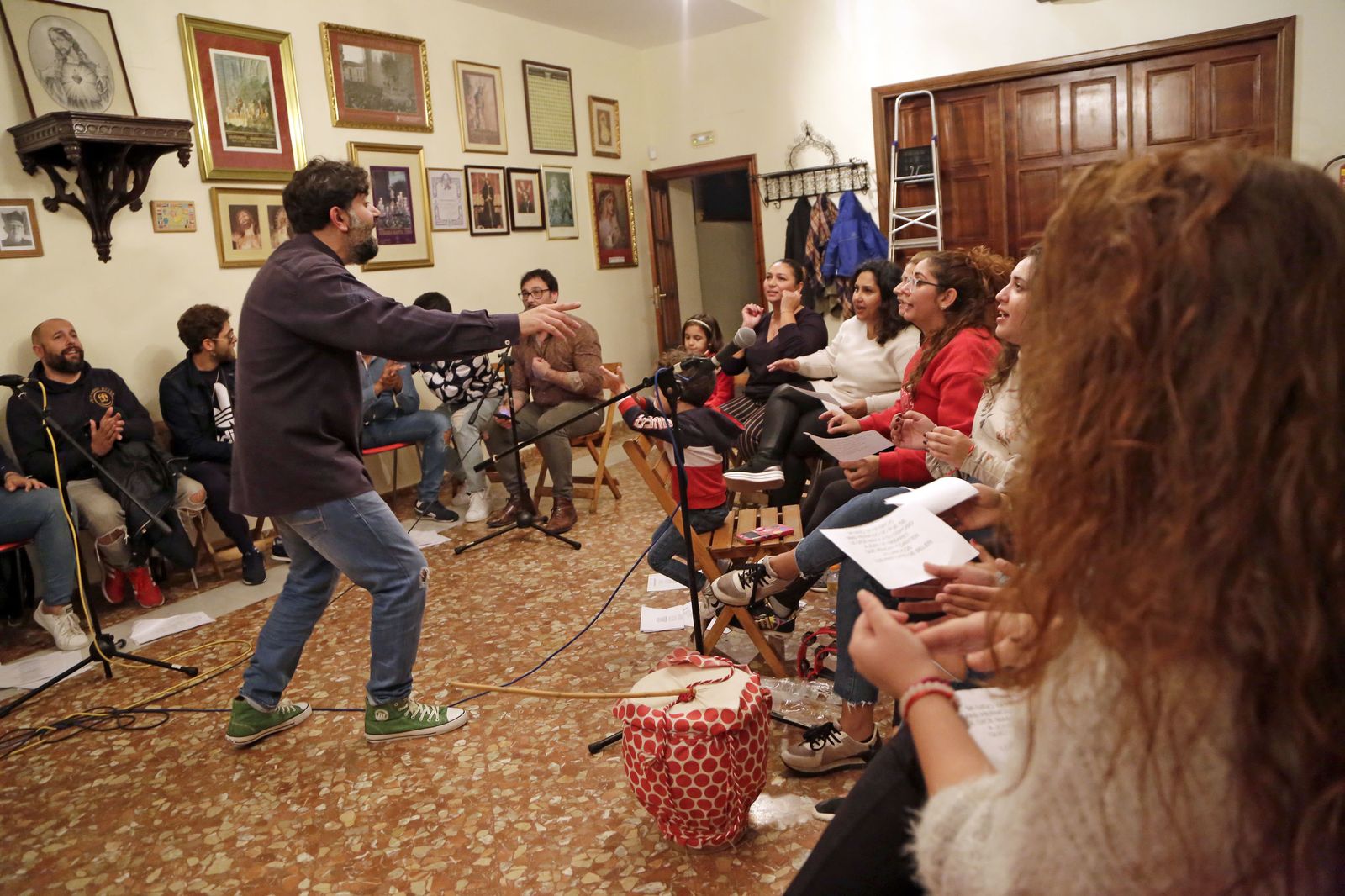 Ensayo zambomba Luis de Periquín