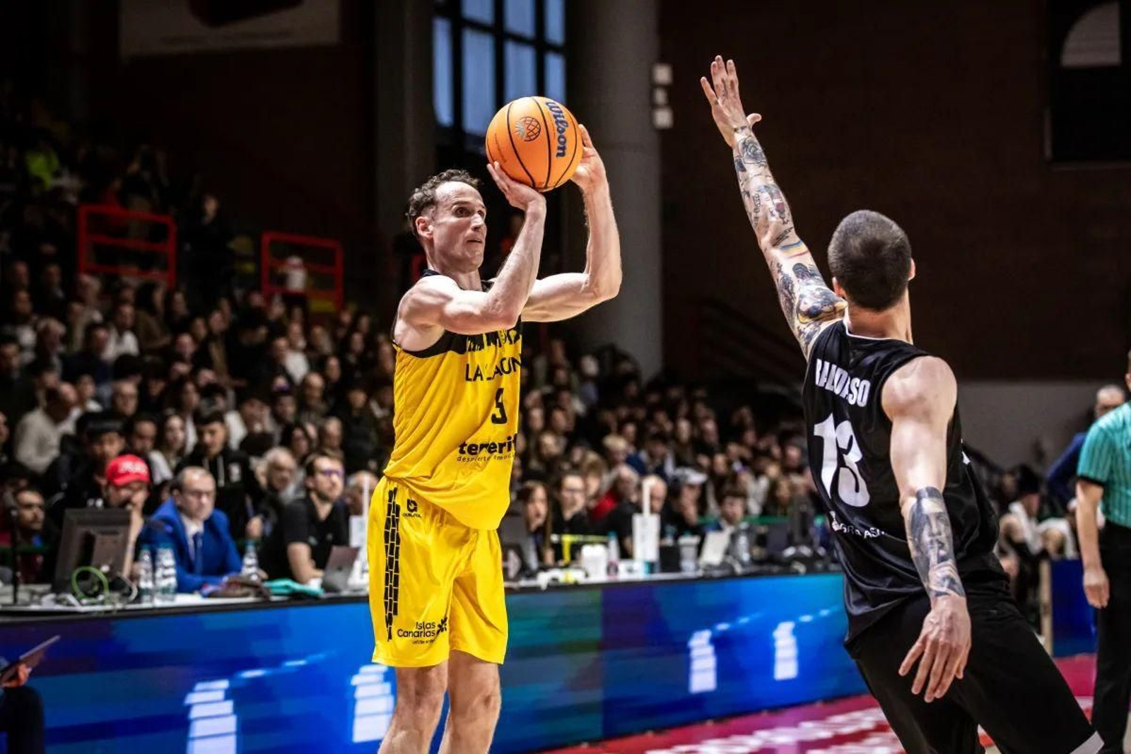 La conexión Huertas-Shermadini lanza al Tenerife a la Final Four de BCL