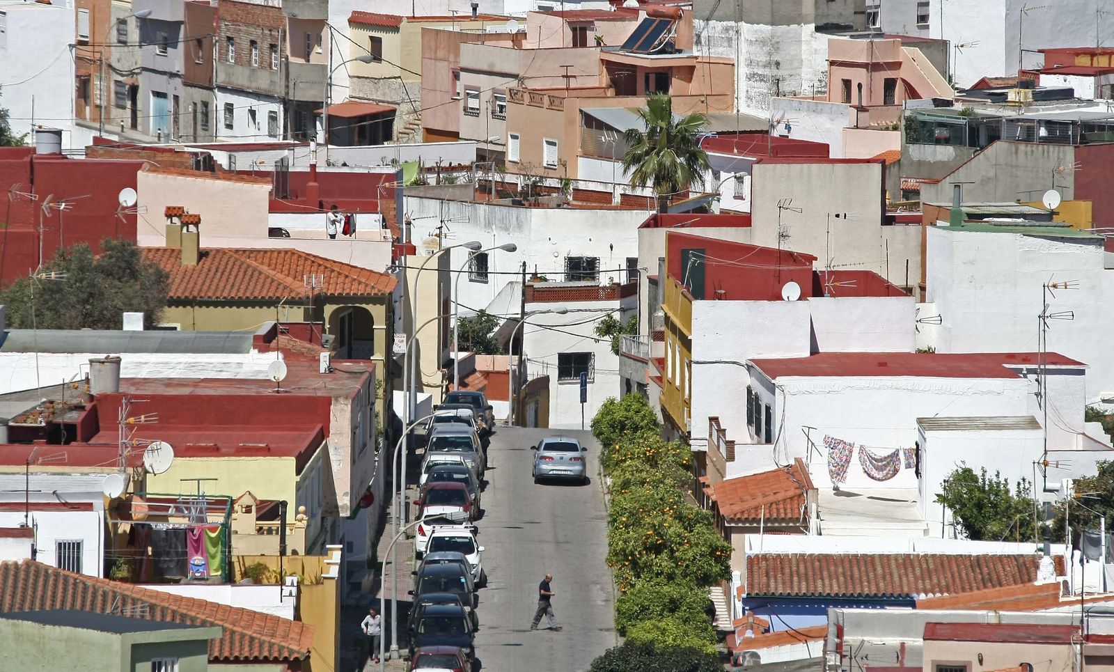 Una vista general de Los Pastores.