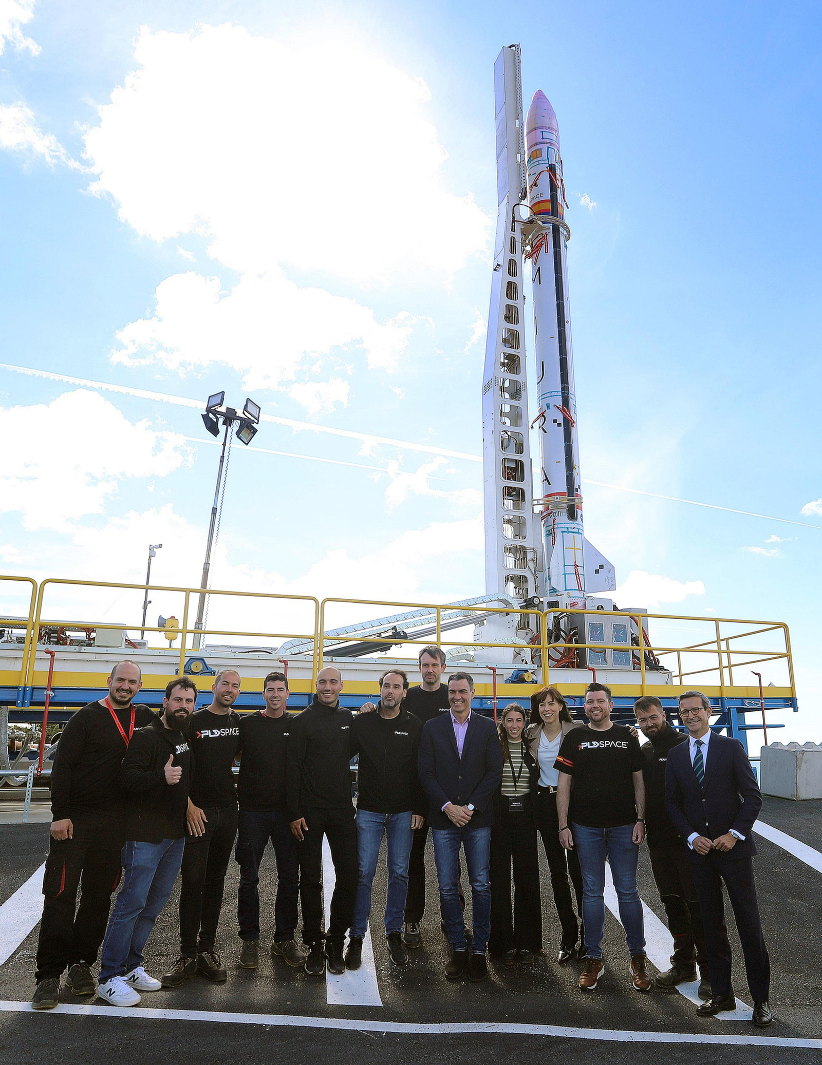 Imágenes del Cohete Miura 1