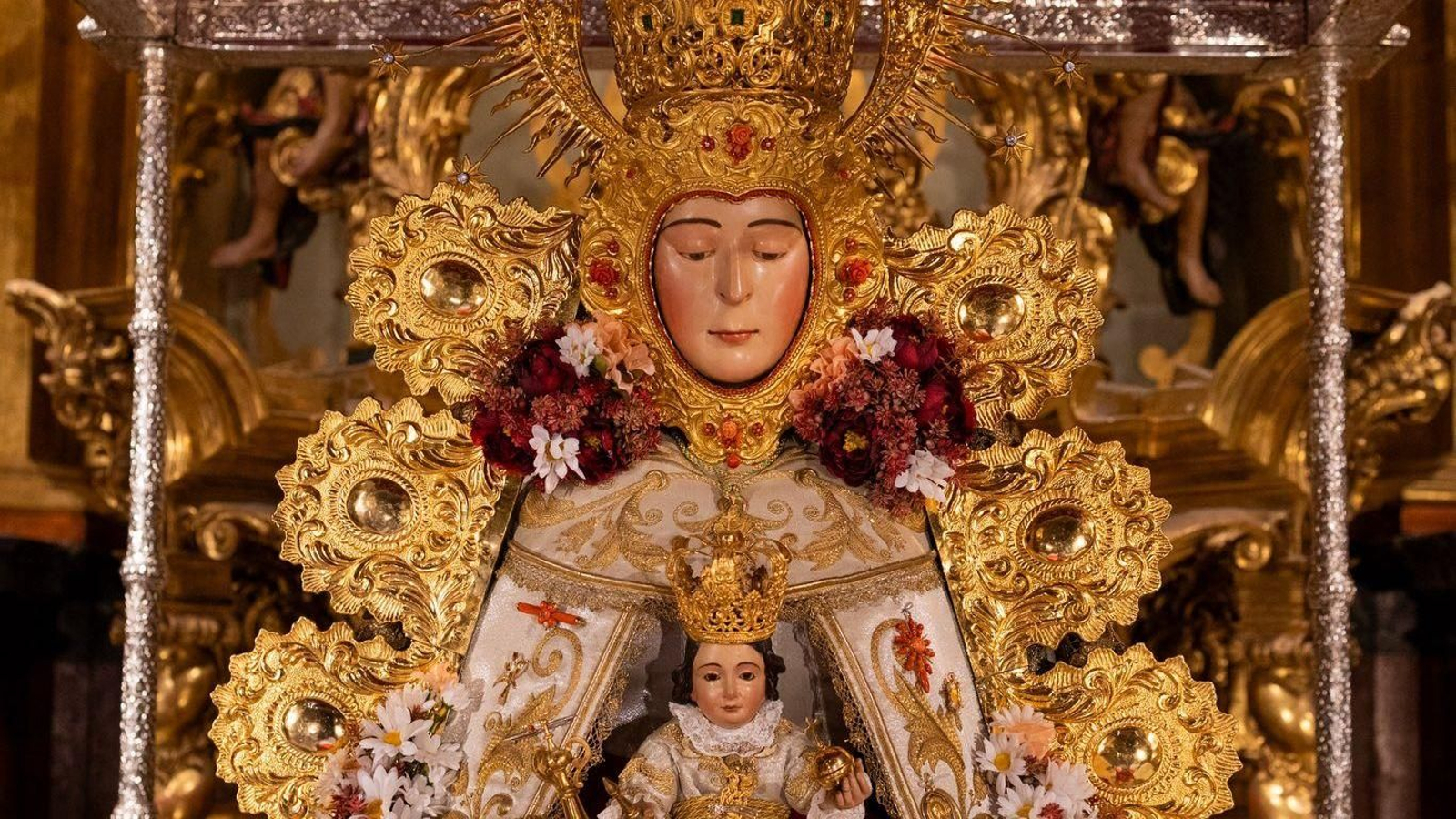 La Virgen del Rocío, como hace setenta años