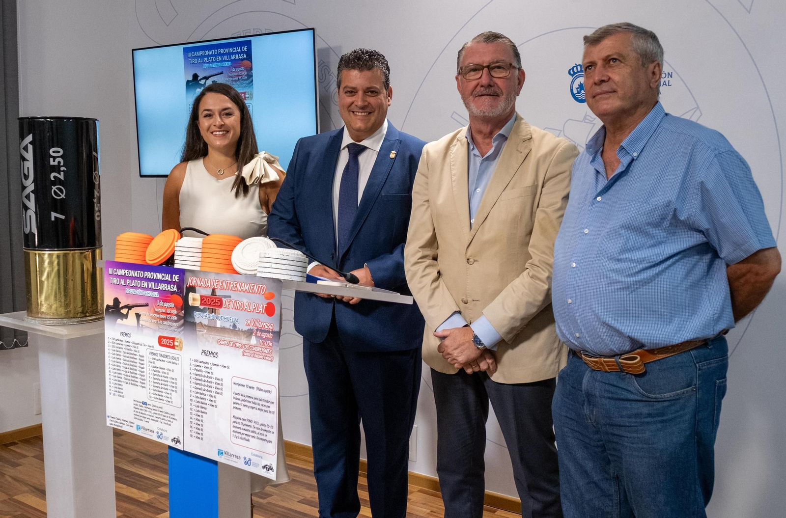Presentación del III encuentro Provincial de Tiro al Plato.