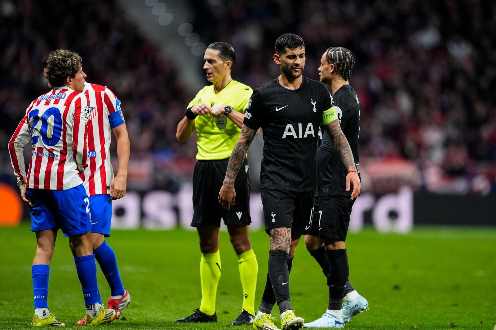 Las fotos del Atlético de Madrid-Tottenham