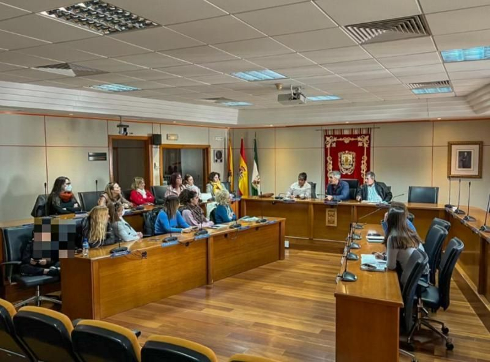 La celebración de la comisión sobre discapacidad de Benalmádena.