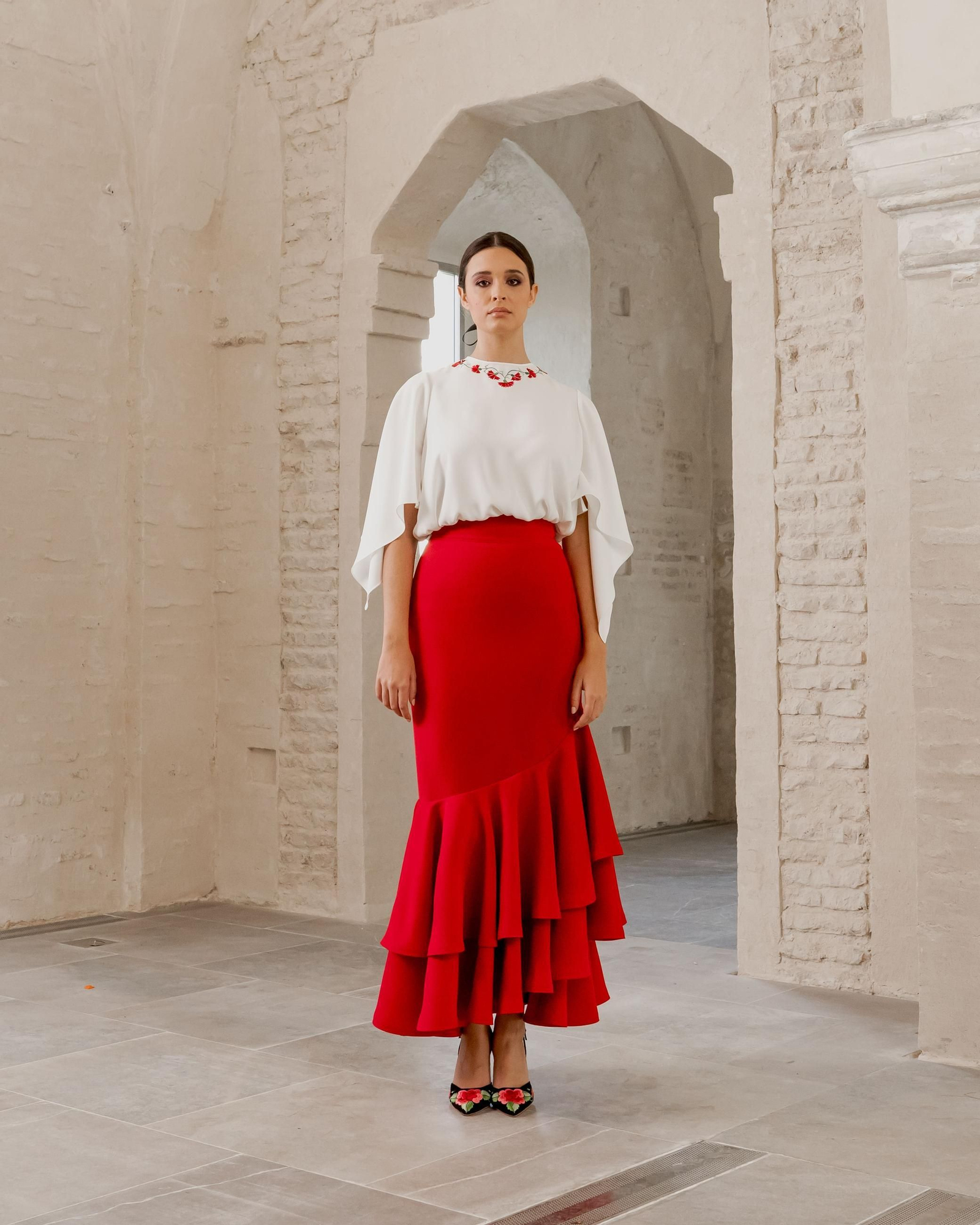 Las nueva colección de moda flamenca de Lina Sevilla, todas las fotos