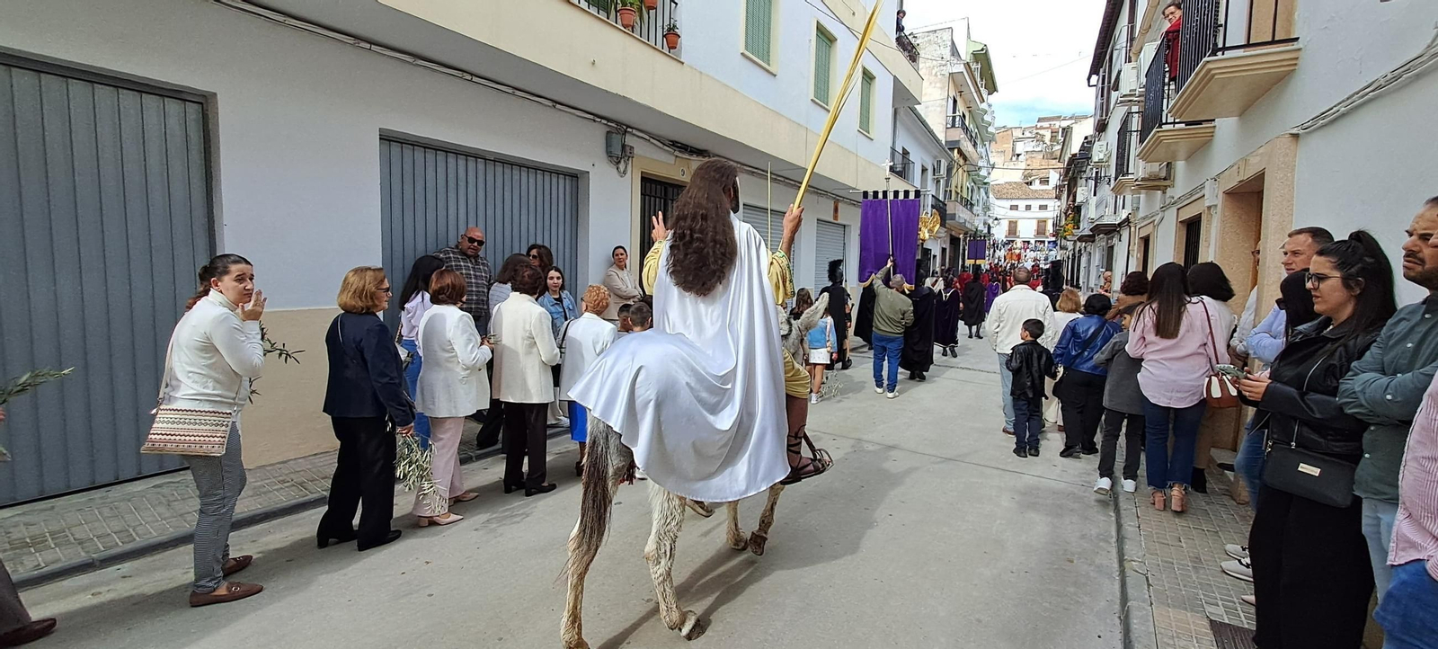 La Borriquita de Iznájar. La Borriquita de Iznájar.