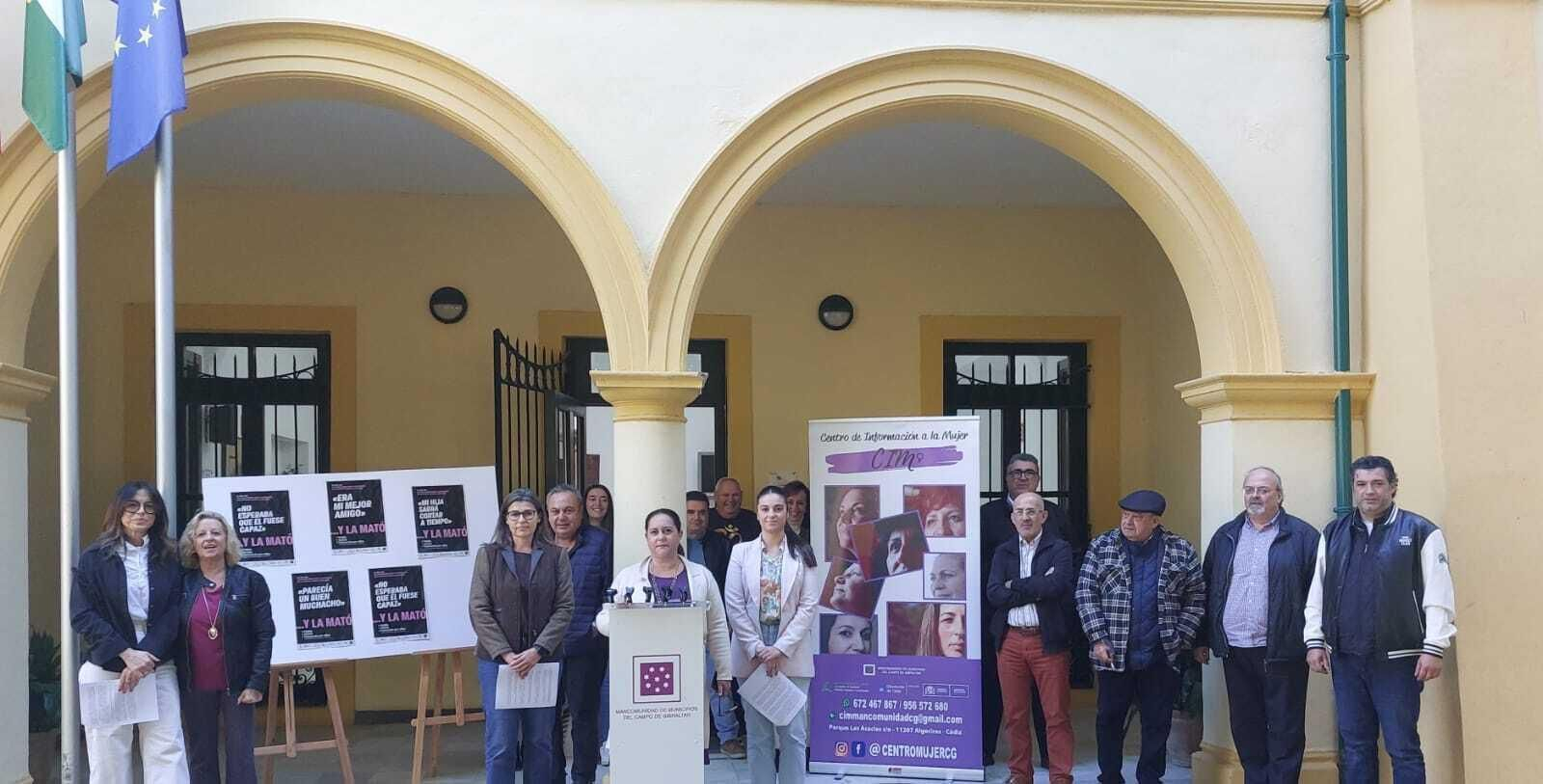 El acto comarcal por el 25-N.