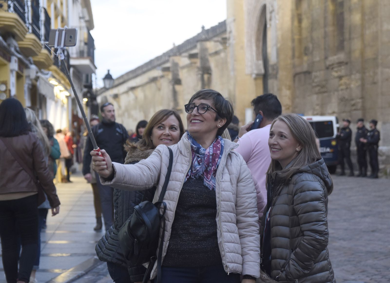 Turistas en Córdoba.