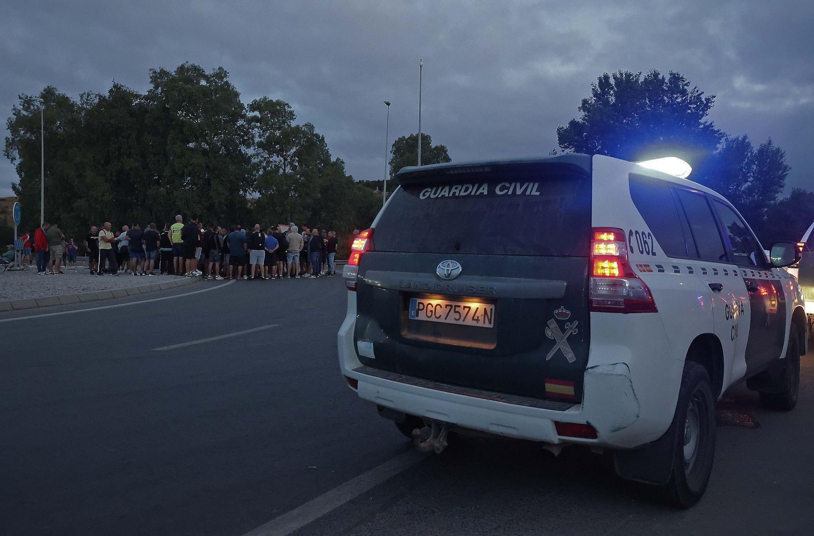 Fotos de la jornada del miércoles de la huelga del metal en el Campo de Gibraltar