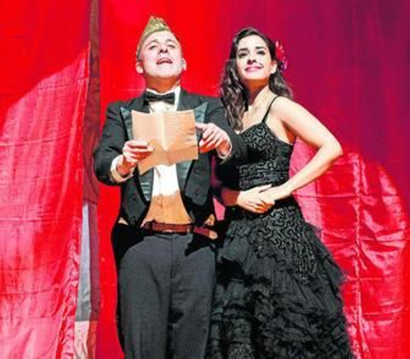 Javier Gutiérrez e Inma Cuesta, en el nuevo montaje musical de '¡Ay, Carmela!'