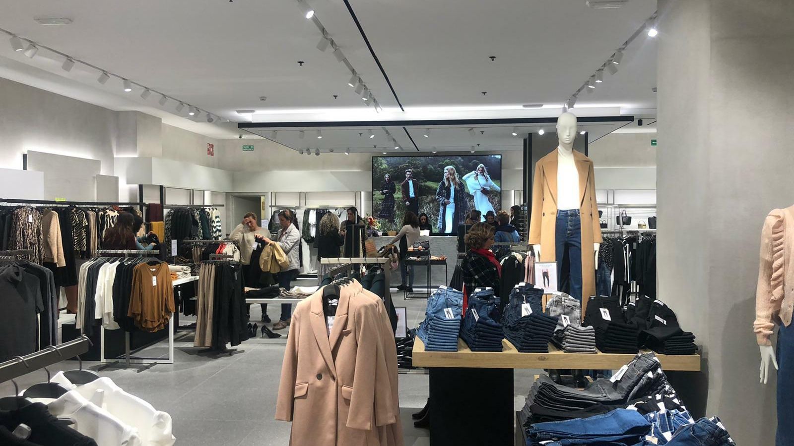 Imagen del interior de la tienda.