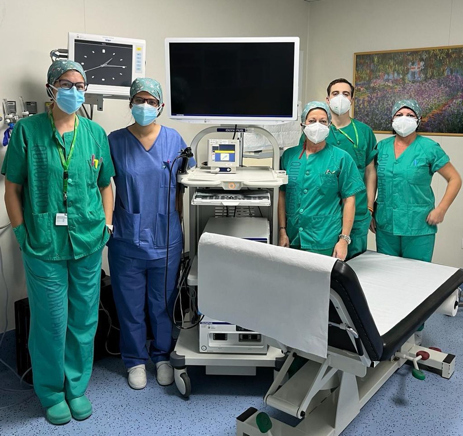 Servicio de Neumología del Hospital Clínico de Málaga.