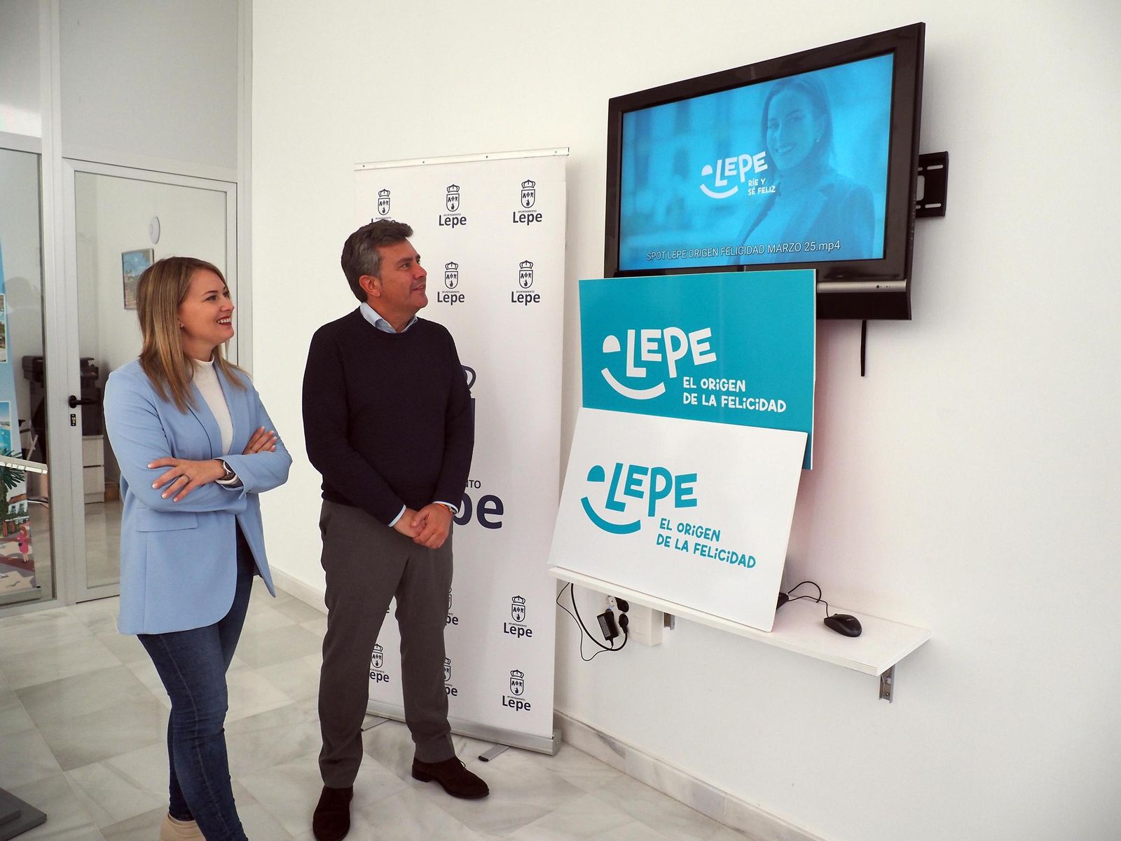 Durante la presentación de la campaña se visionó el spot de la misma