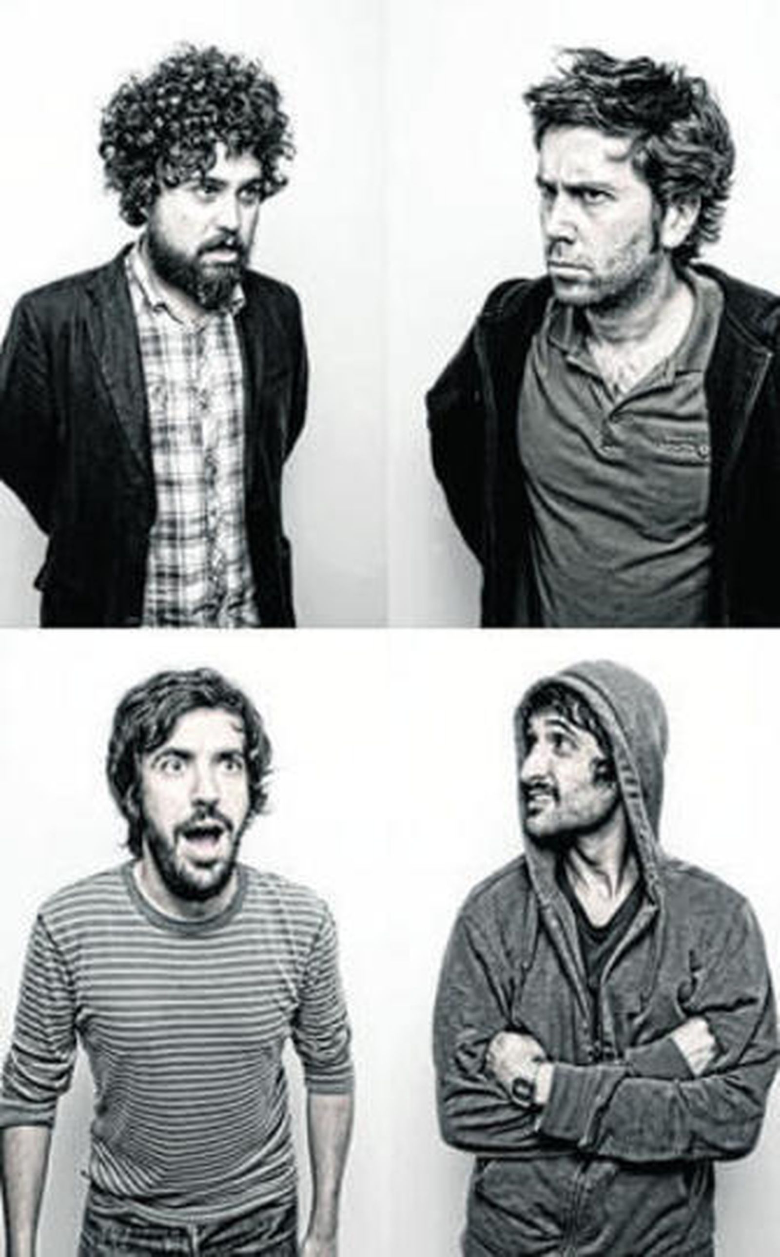 'Foto de carné' de los integrantes de la banda.