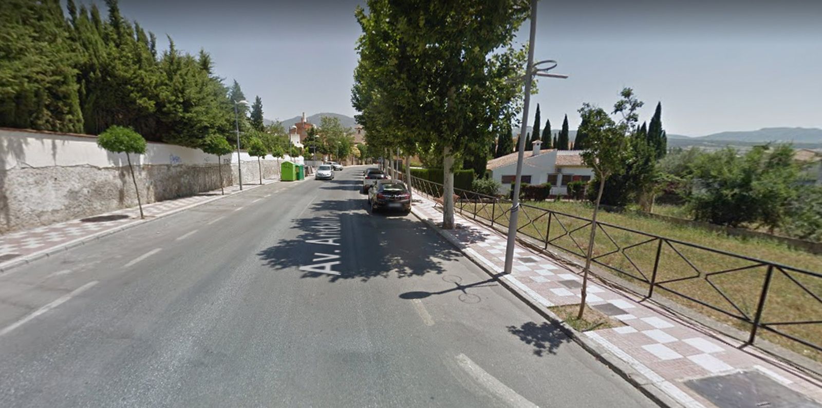 El accidente sucedió en la Avenida de Andalucía de Huétor Vega