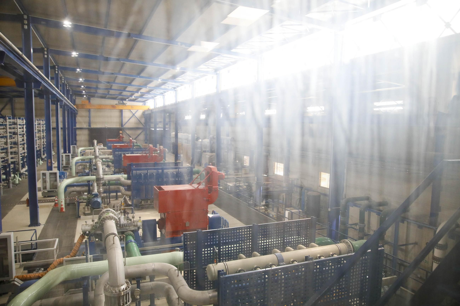 Las imágenes de la desaladora Mar de Alborán