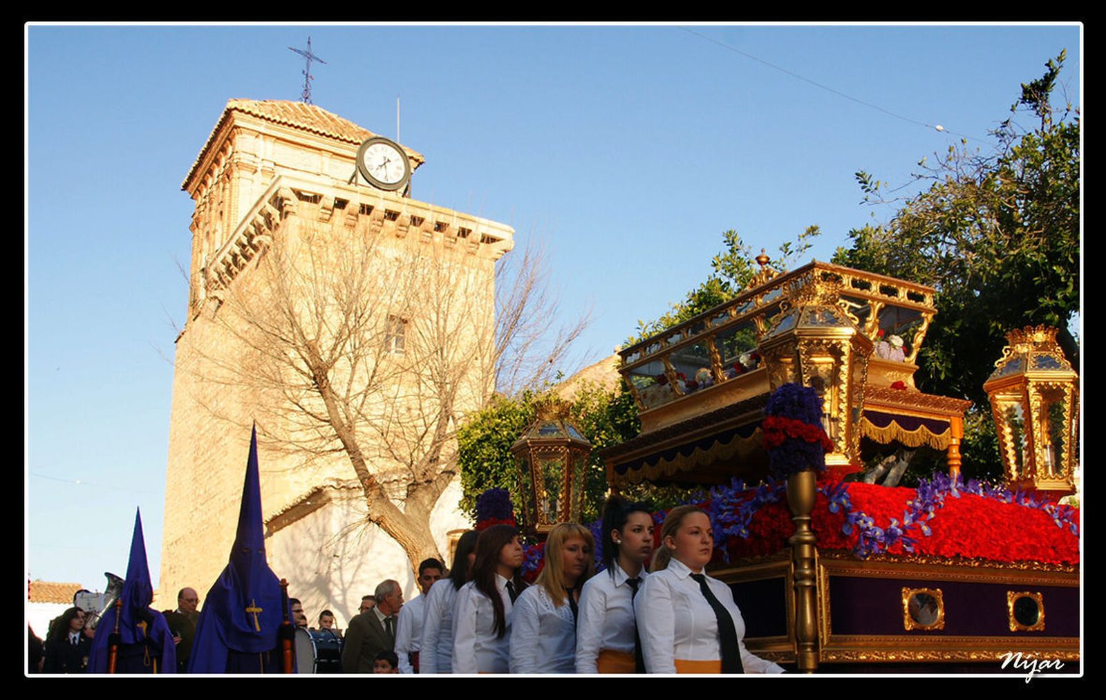 Procesión del Santo Entierro en Níjar.