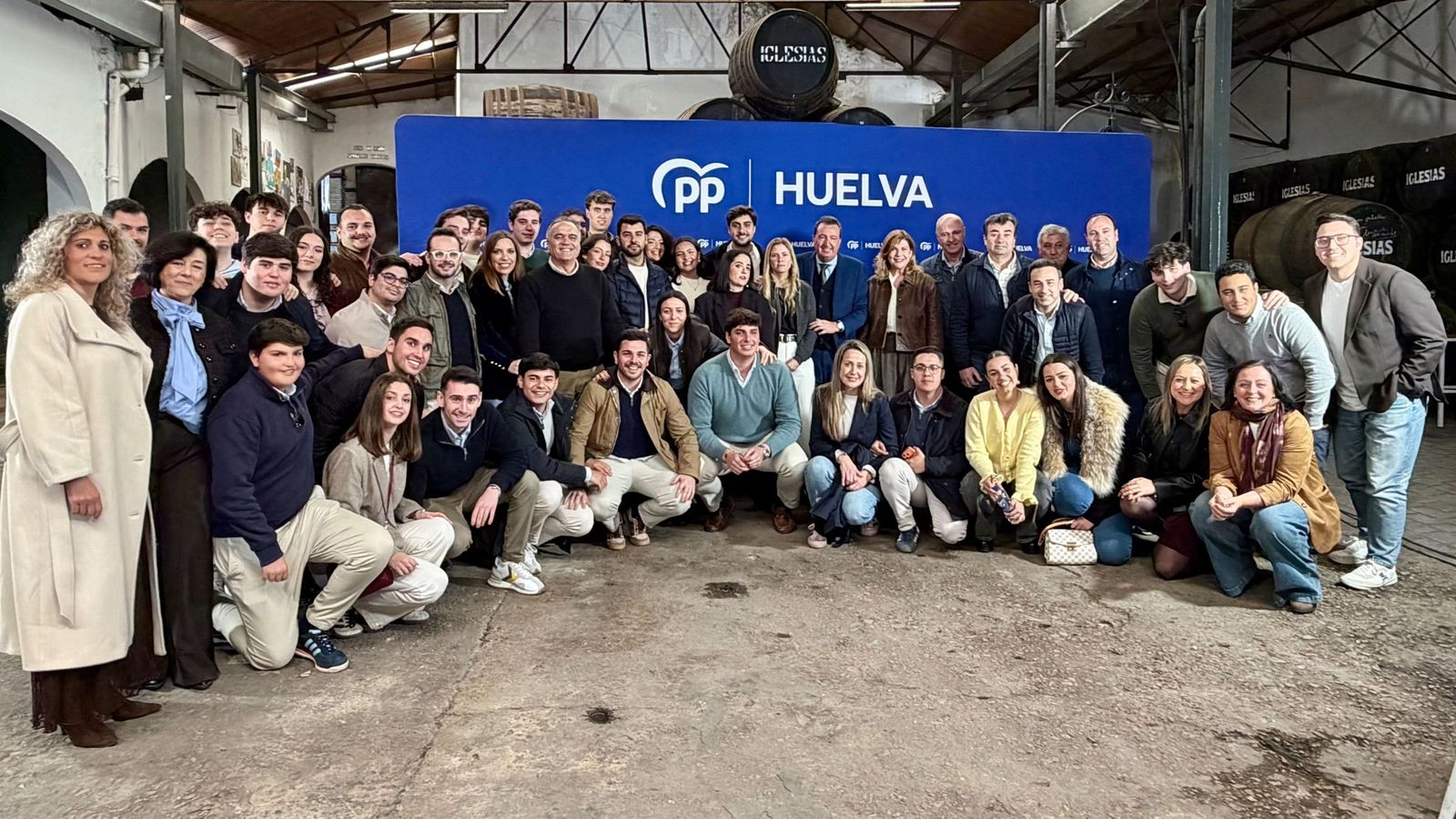 Reunión de Nuevas Generaciones del PP en Huelva.