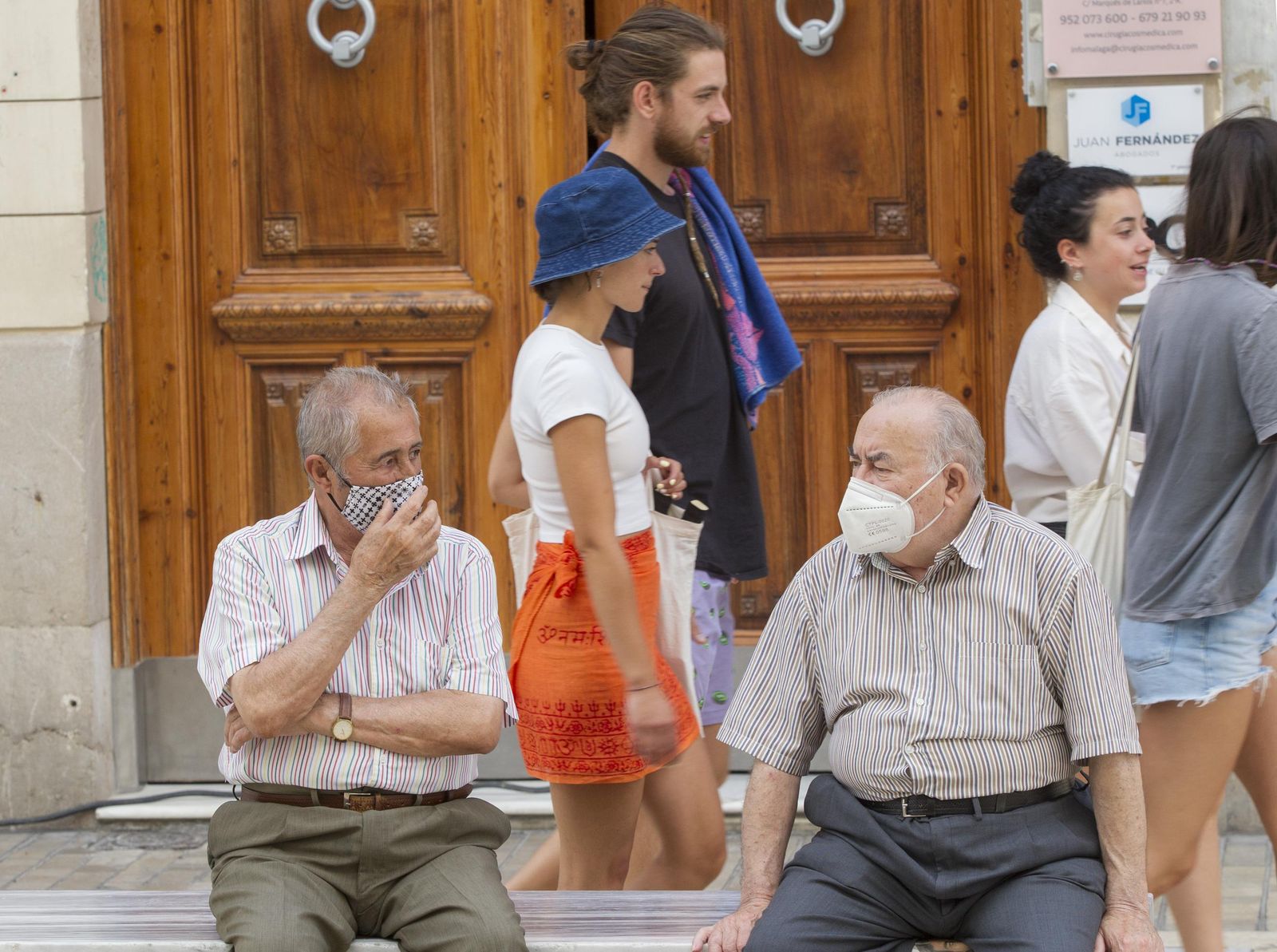 El primer día sin mascarillas en Málaga, en fotos