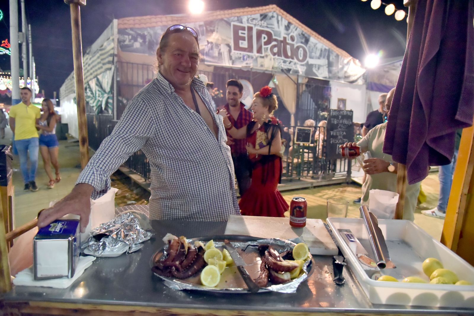 Las imágenes del Día de la Mujer en la Feria de La Línea